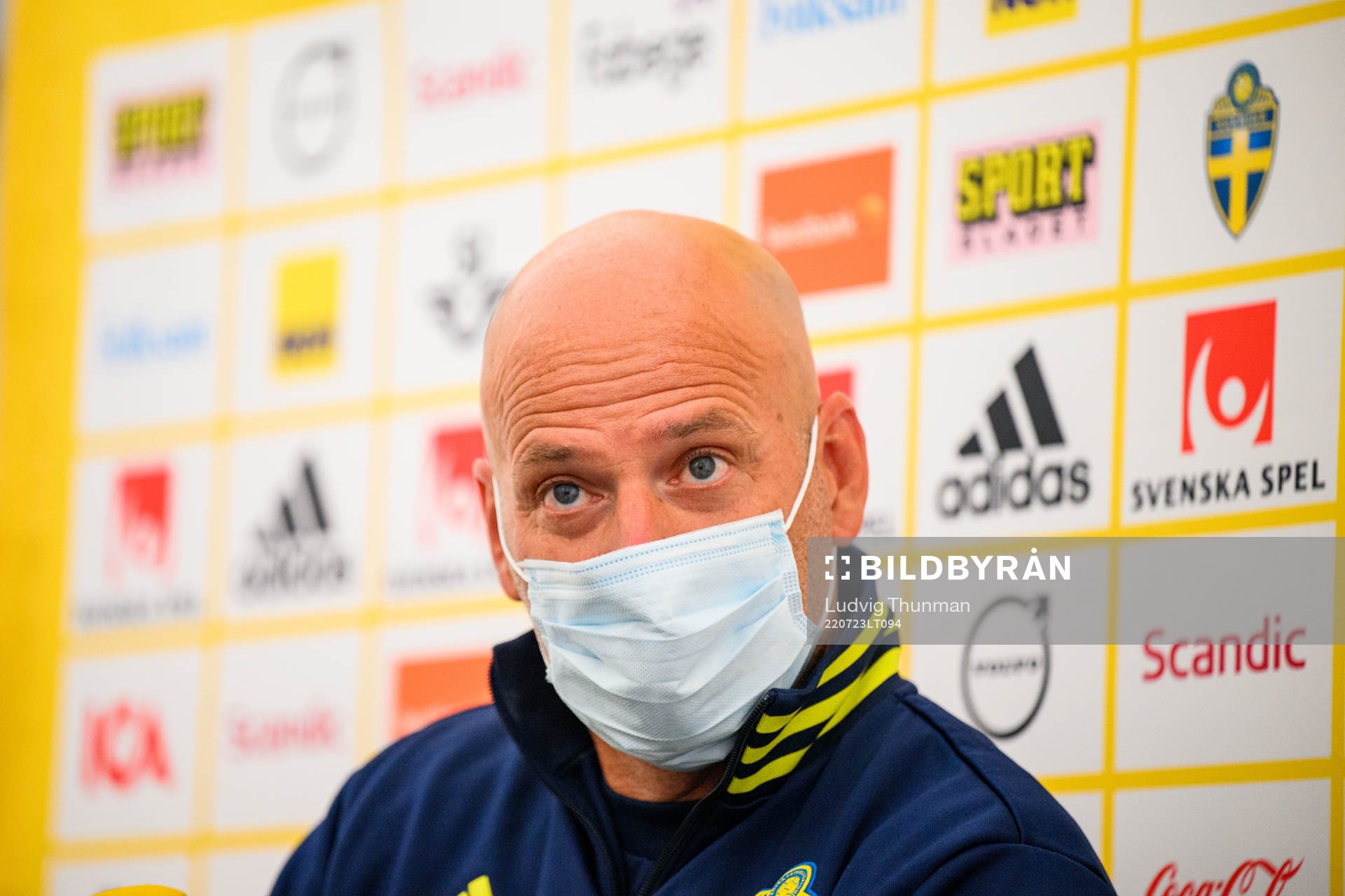Magnus Wikman, assistant coach of the Swedish women's