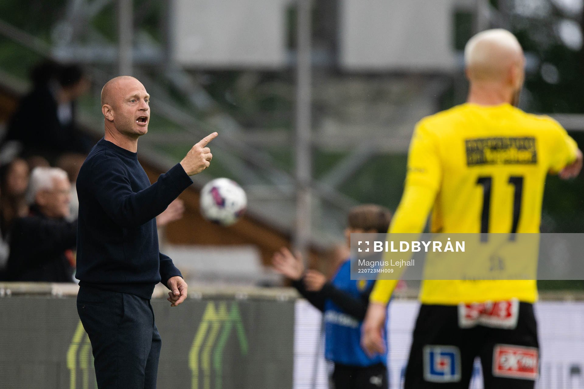 Mjällbys tränare Andreas Brännström