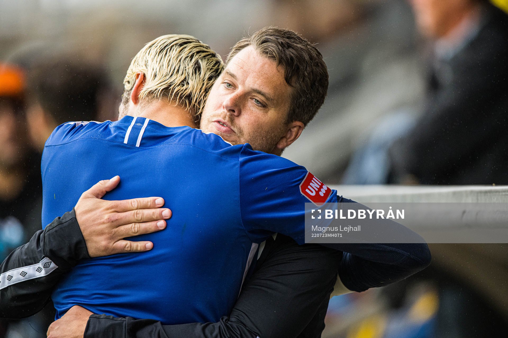 Degerfors tränare Andreas Holmberg deppar