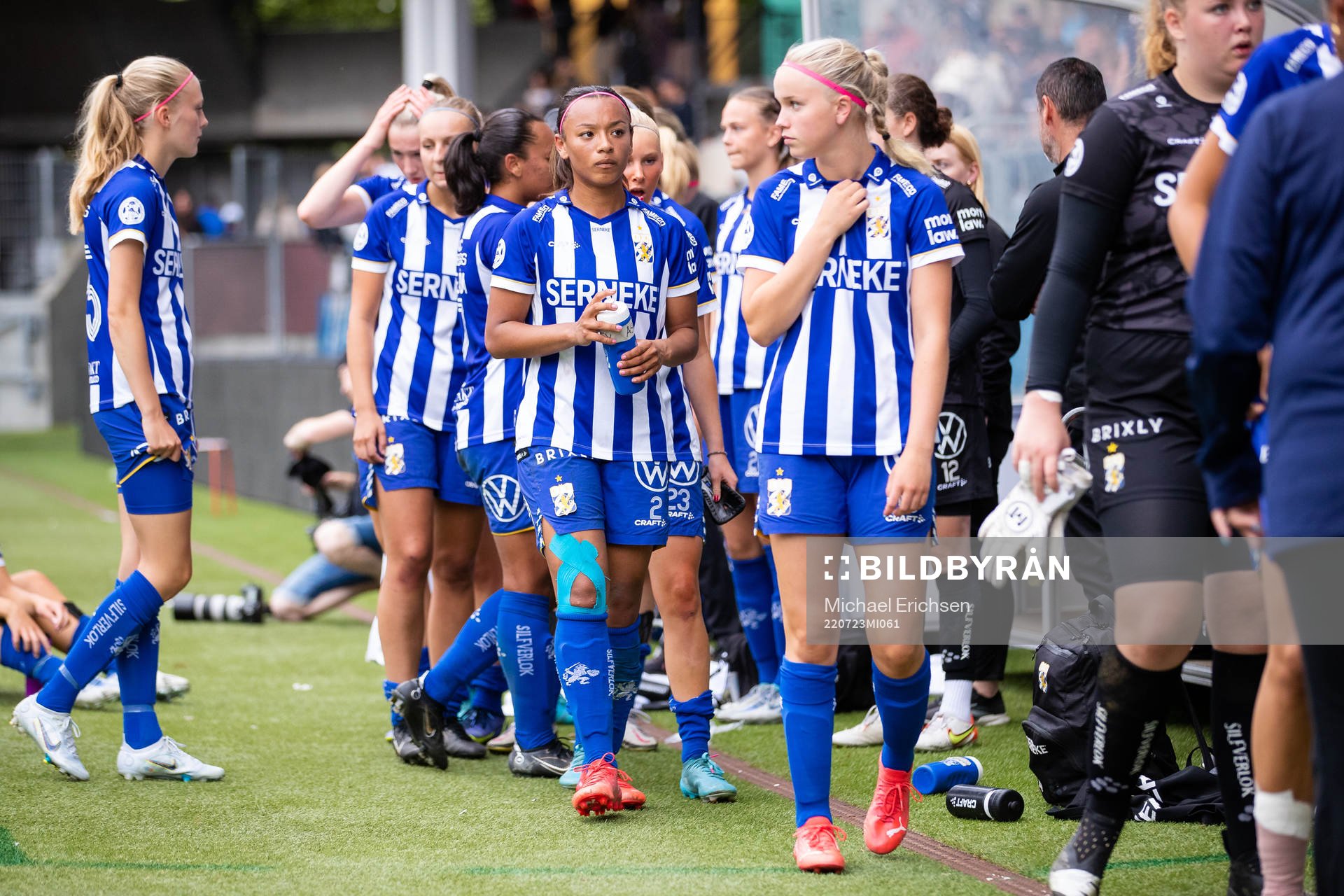 IFK Göteborgs spelare deppar