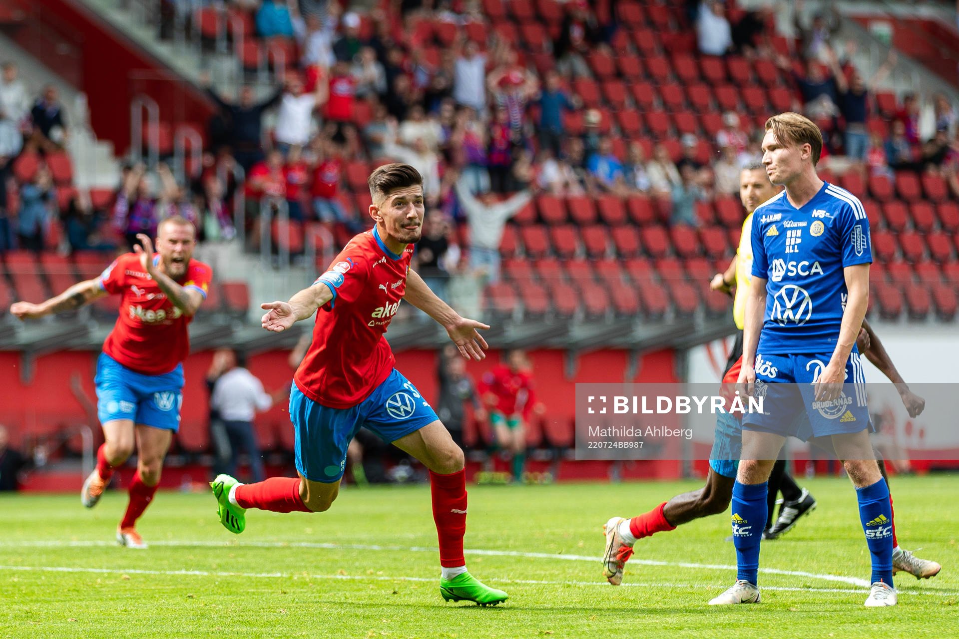 Helsingborgs Armin Gigovic jublar