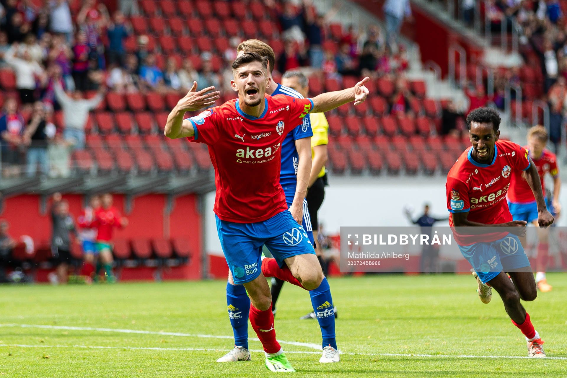 Helsingborgs Armin Gigovic jublar