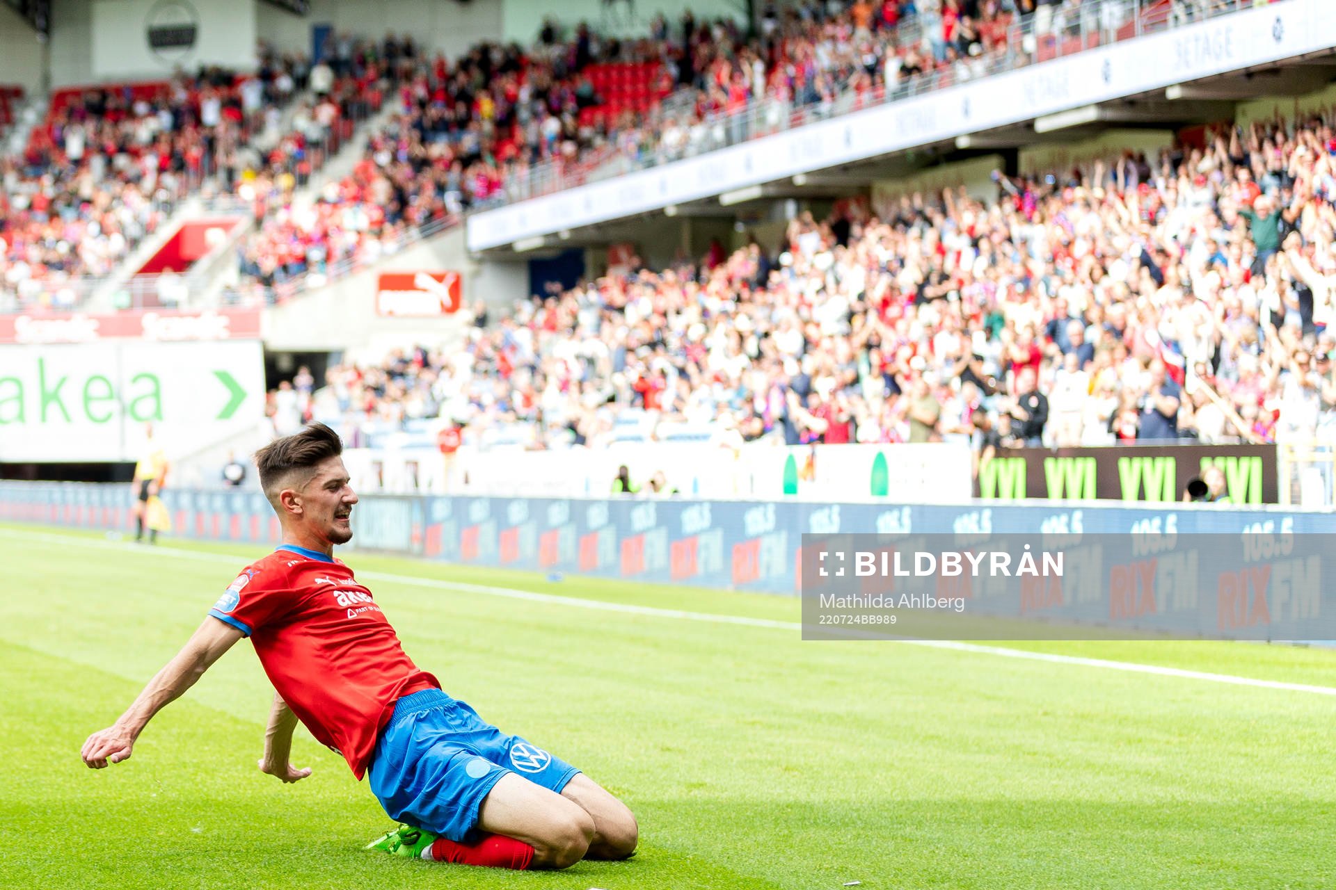 Helsingborgs Armin Gigovic jublar