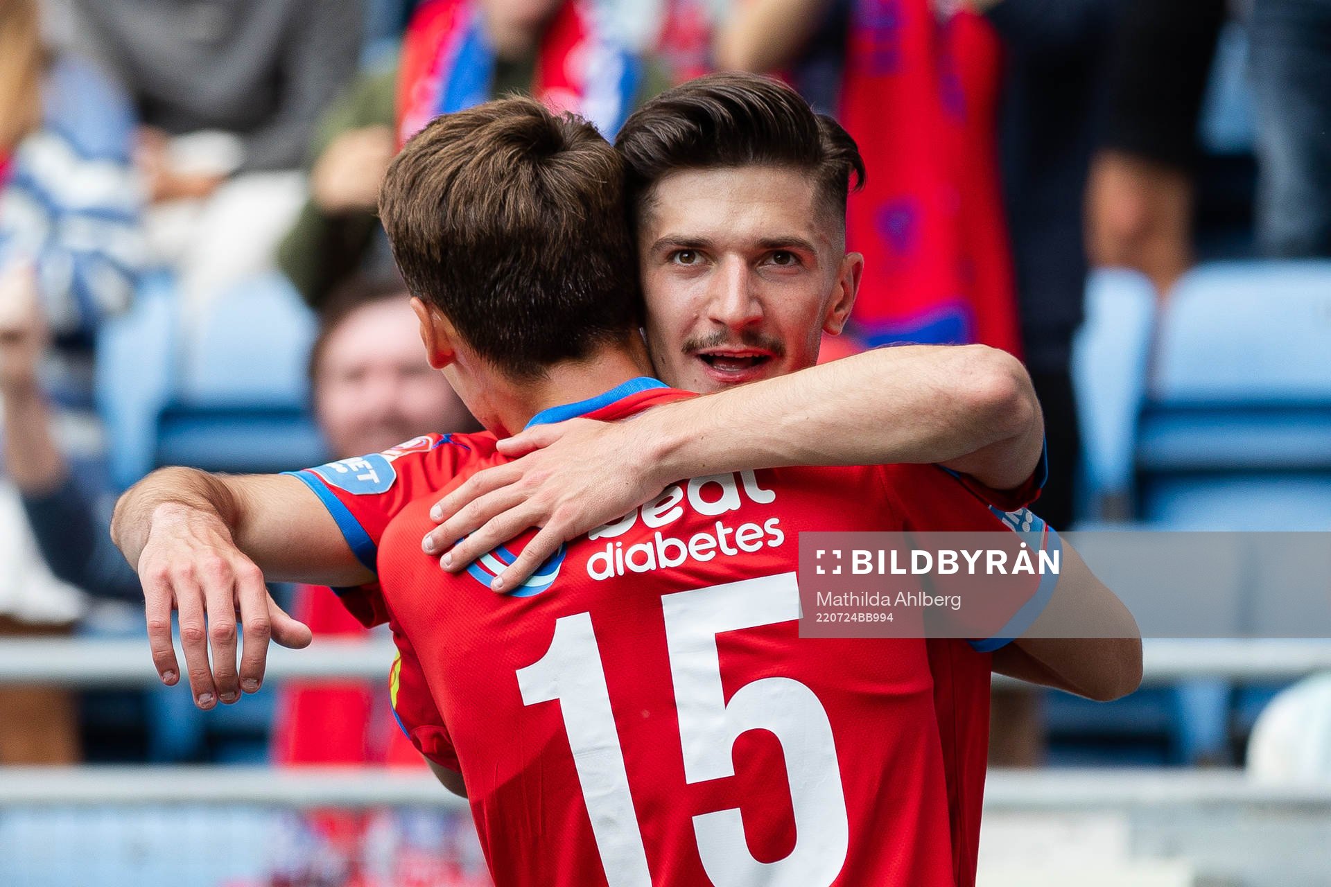 Helsingborgs Armin Gigovic jublar