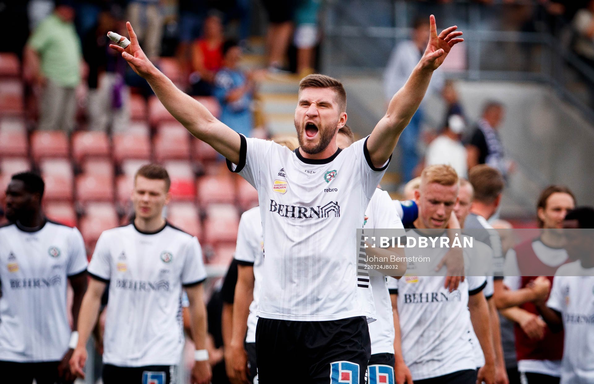 Örebro Axel Andresson jublar