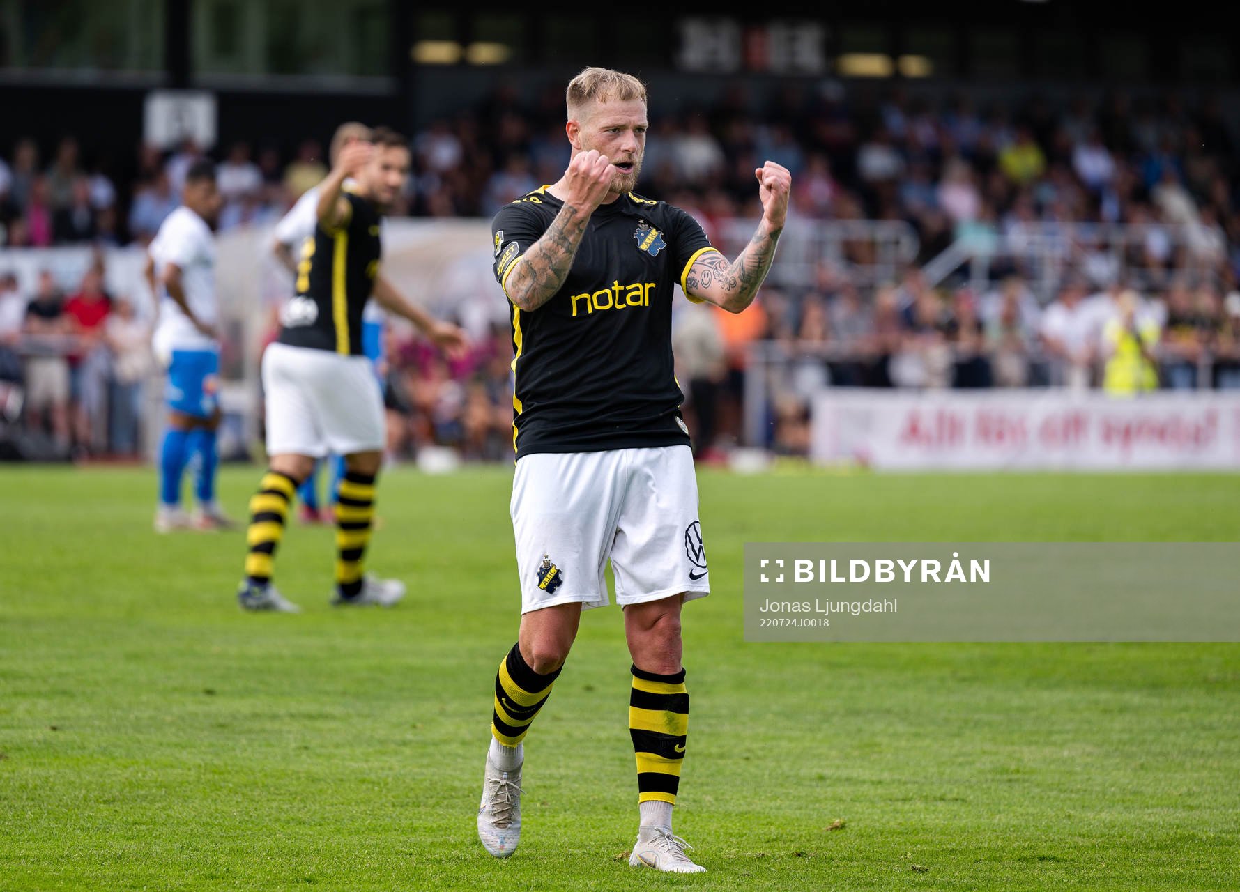 AIKs John Guidetti jublar