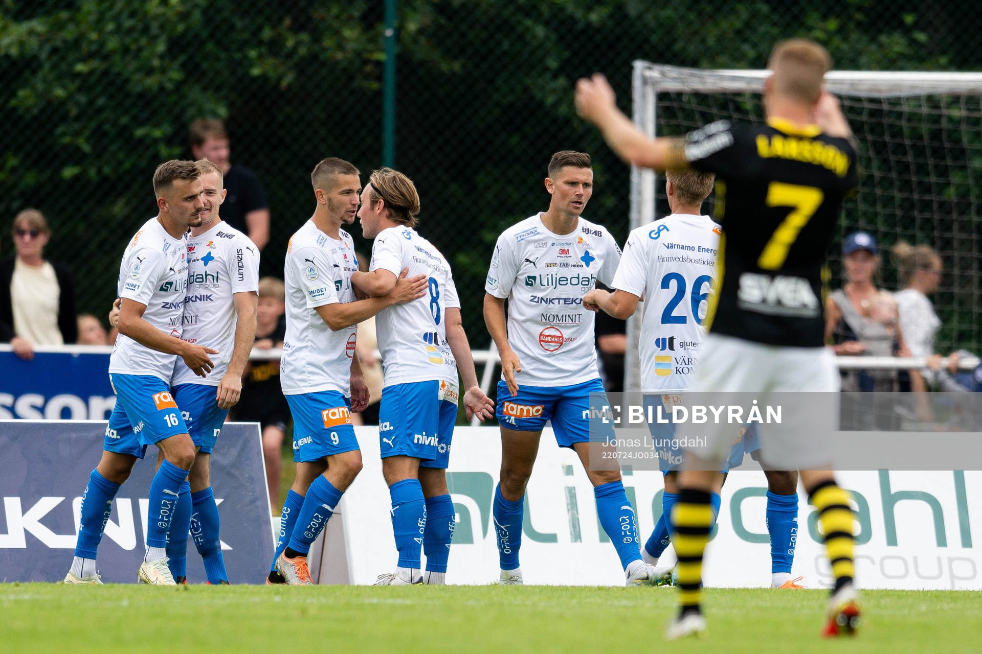 Värnamos Marcus Antonsson jublar