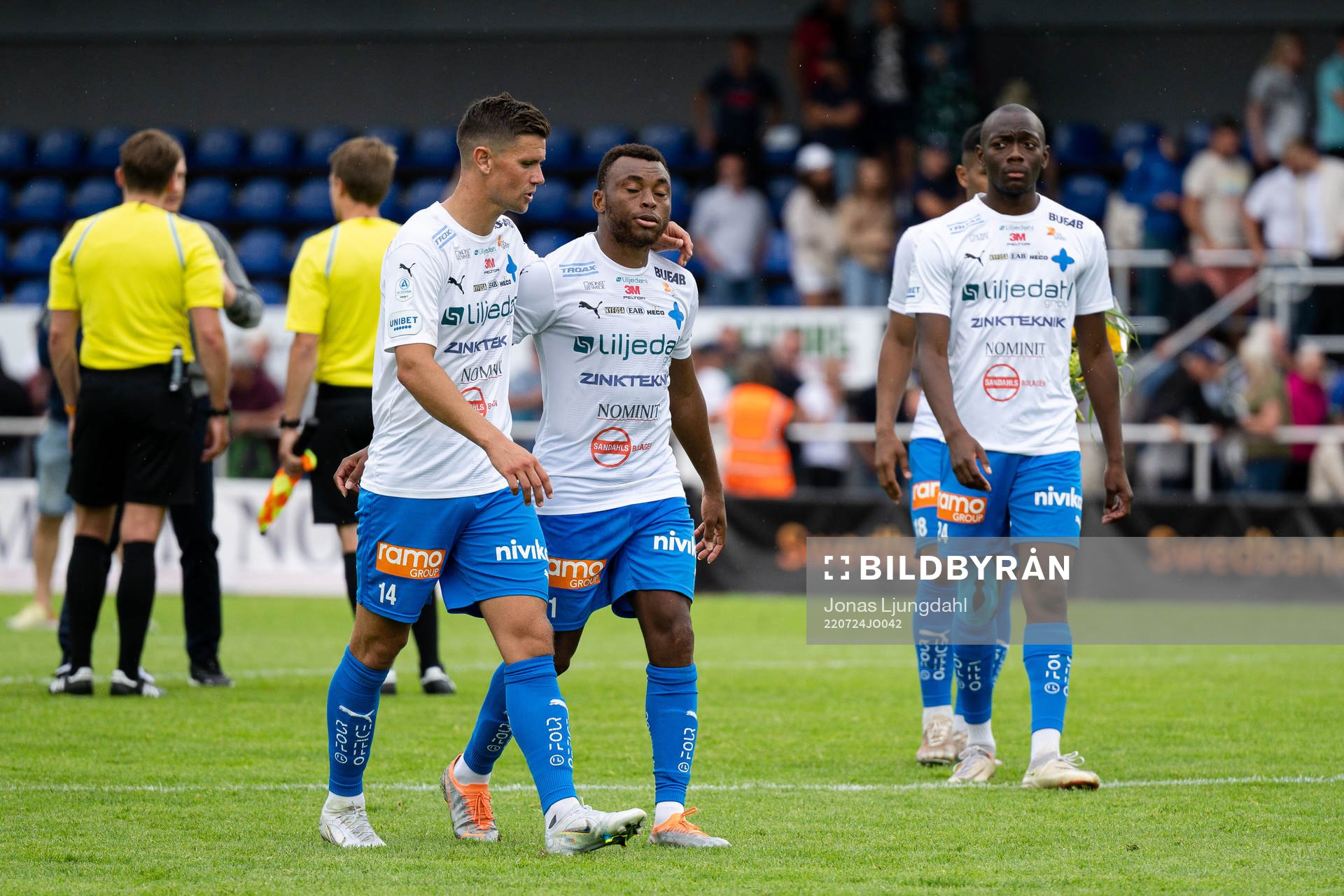 Värnamos spelare deppar