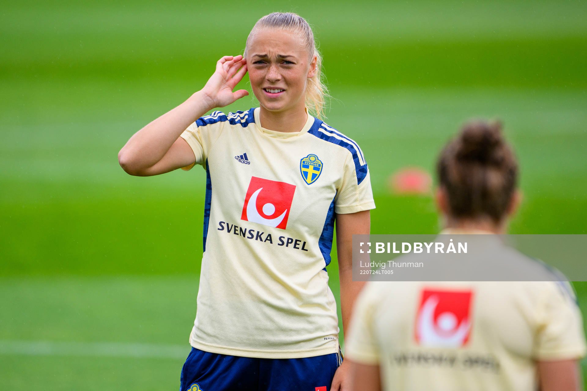 Hanna Bennison of the Swedish women's national football