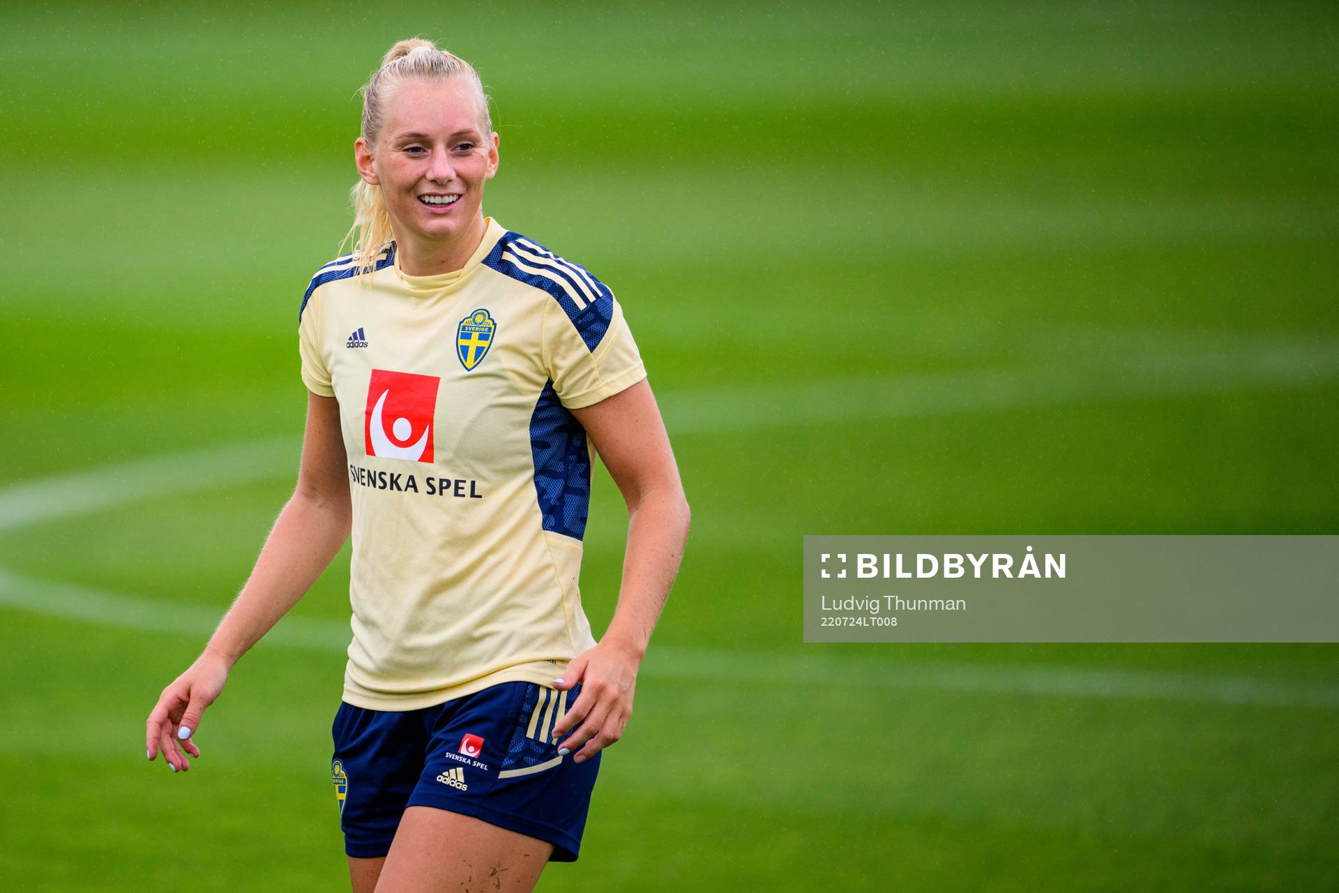 Stina Blackstenius of the Swedish women's national football