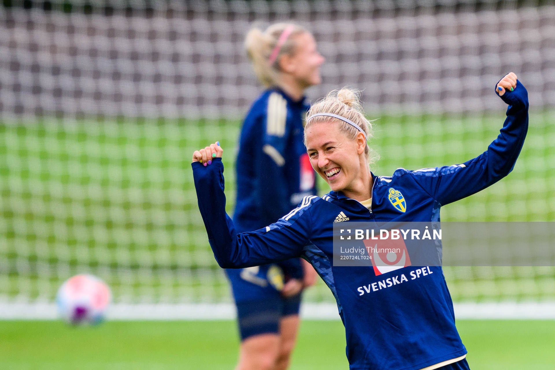 Emma Kullberg of the Swedish women's national football team