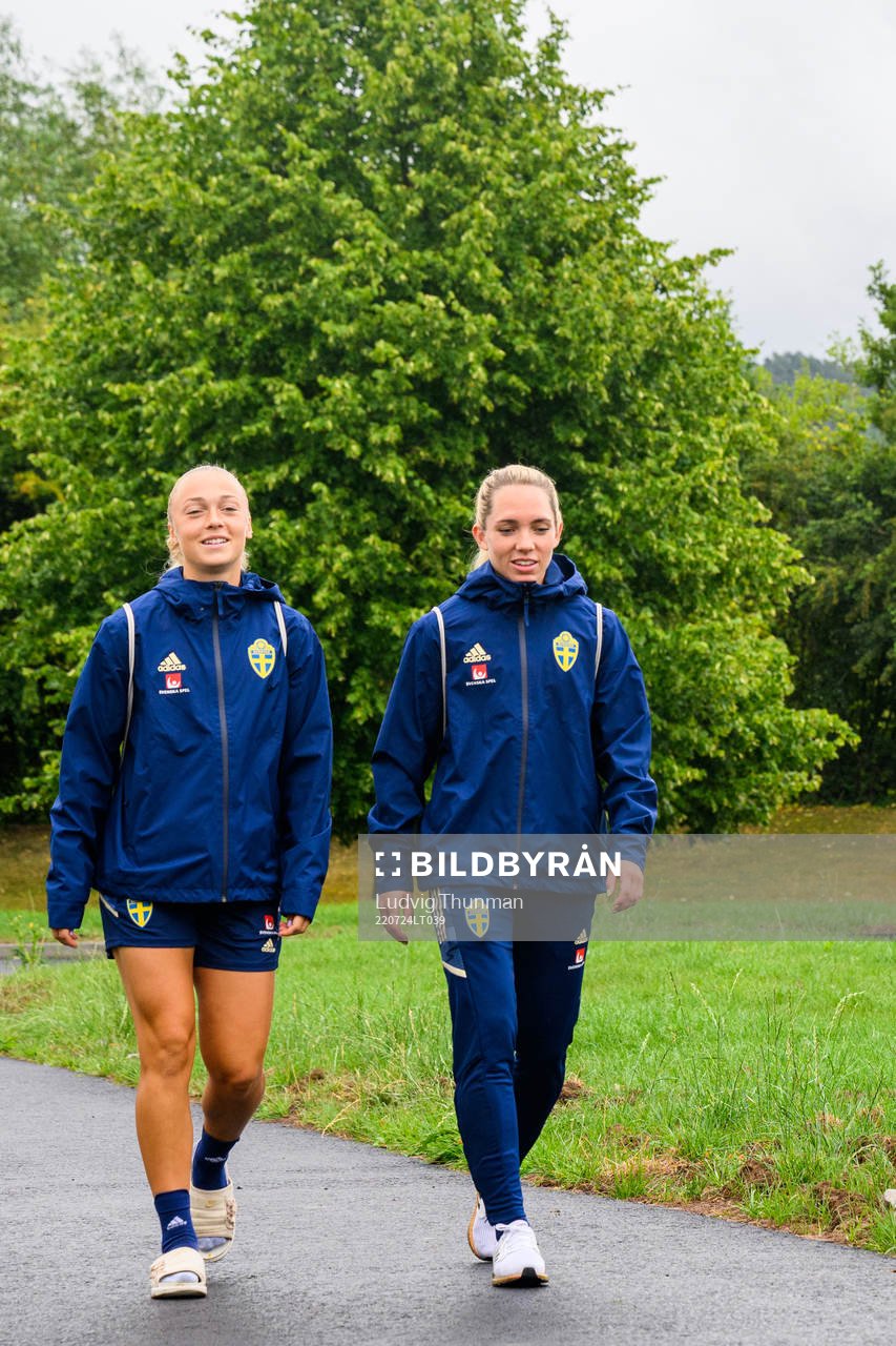 Hanna Bennison, Elin Rubensson of the Swedish women's