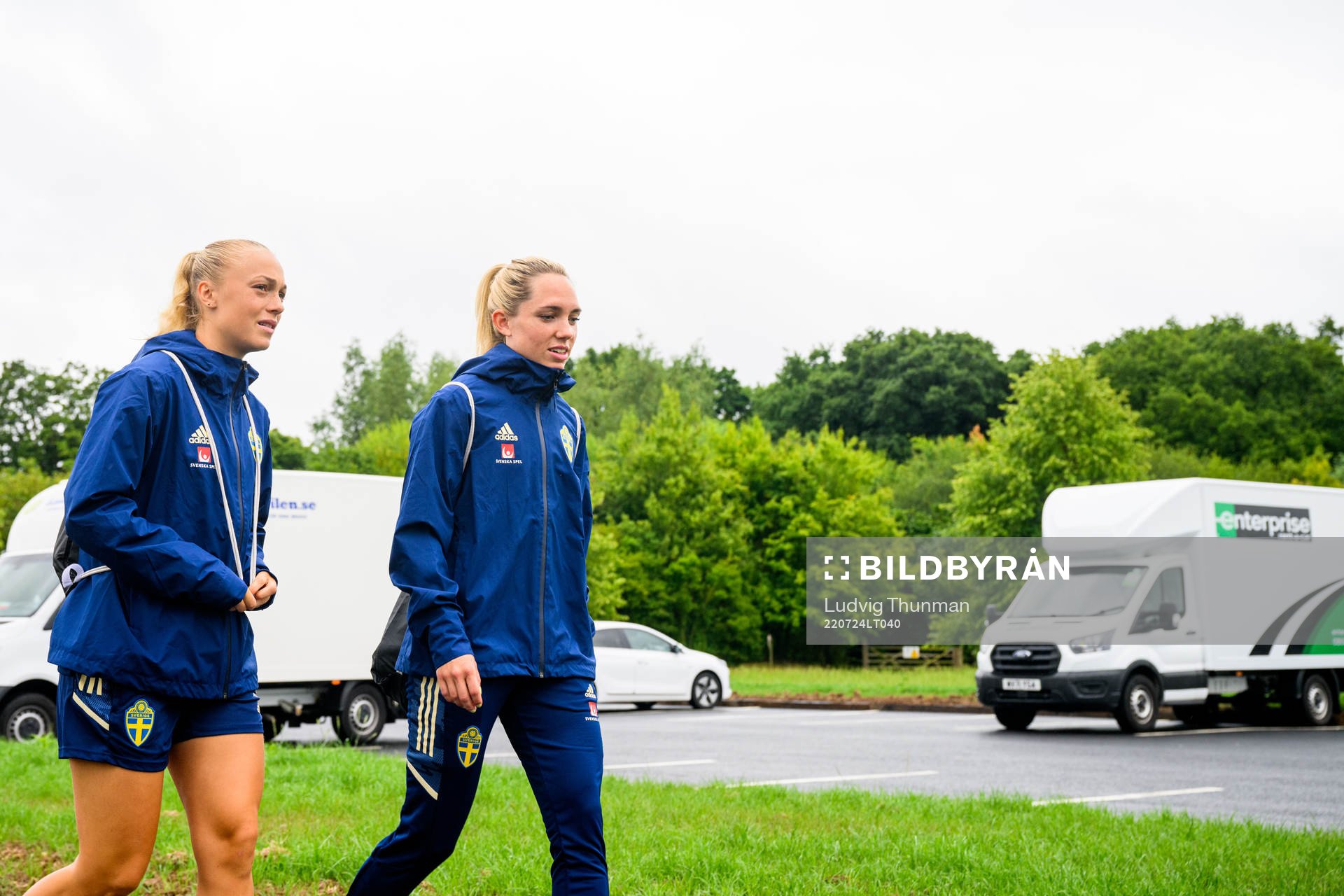 Hanna Bennison, Elin Rubensson of the Swedish women's