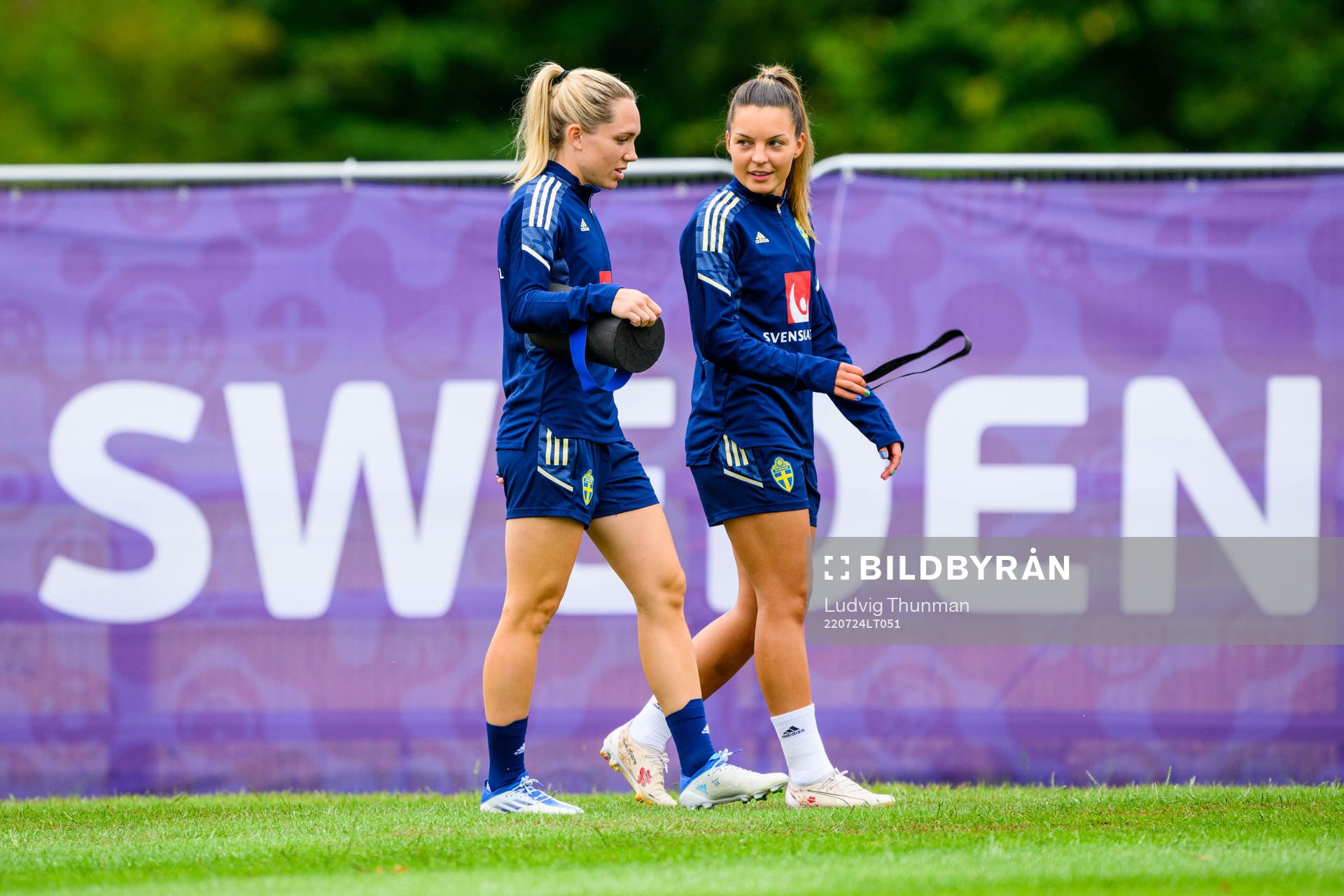 Elin Rubensson and Johanna Rytting Kaneryd of the Swedish