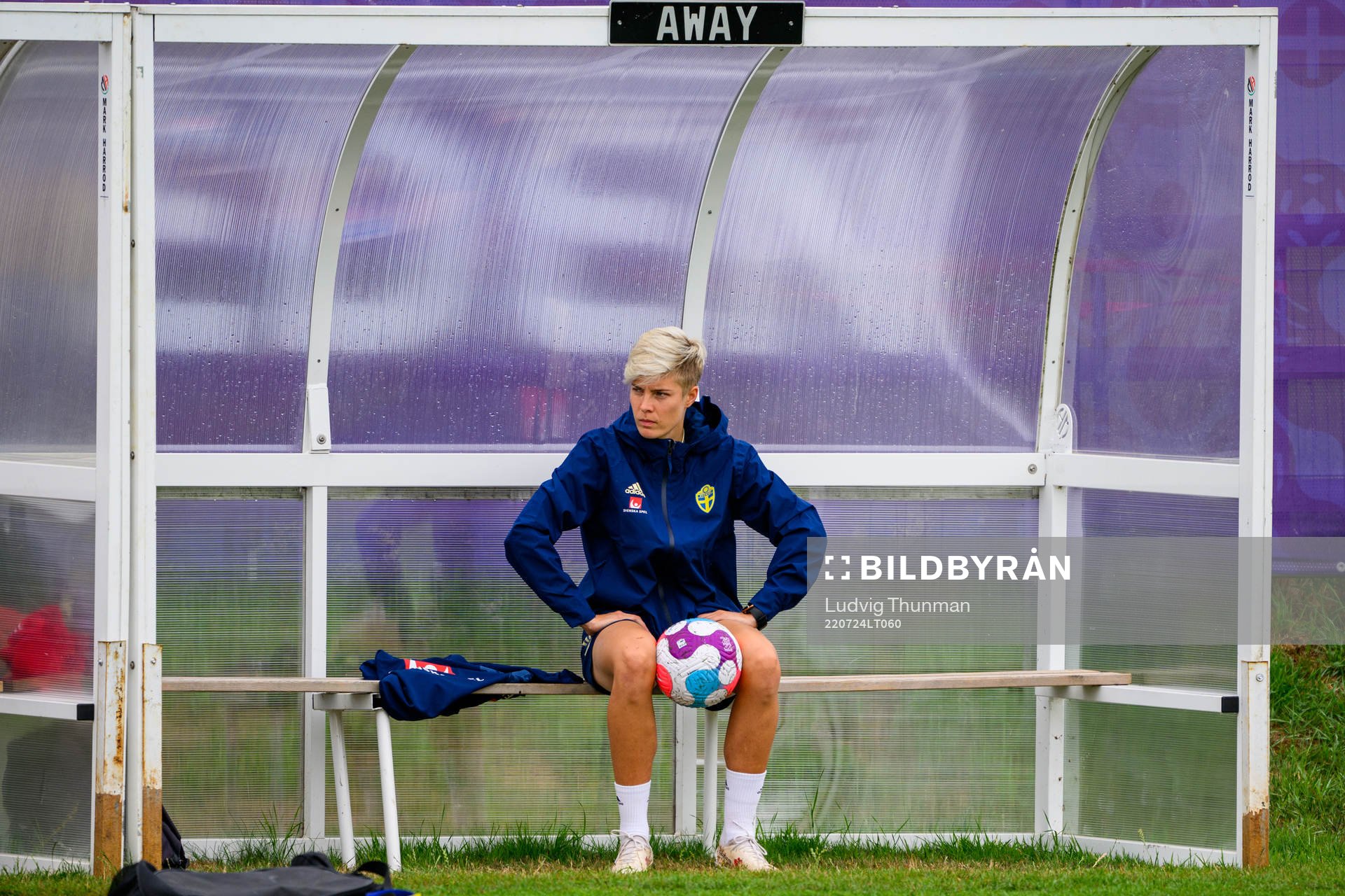 Lina Hurtig of the Swedish women's national football team