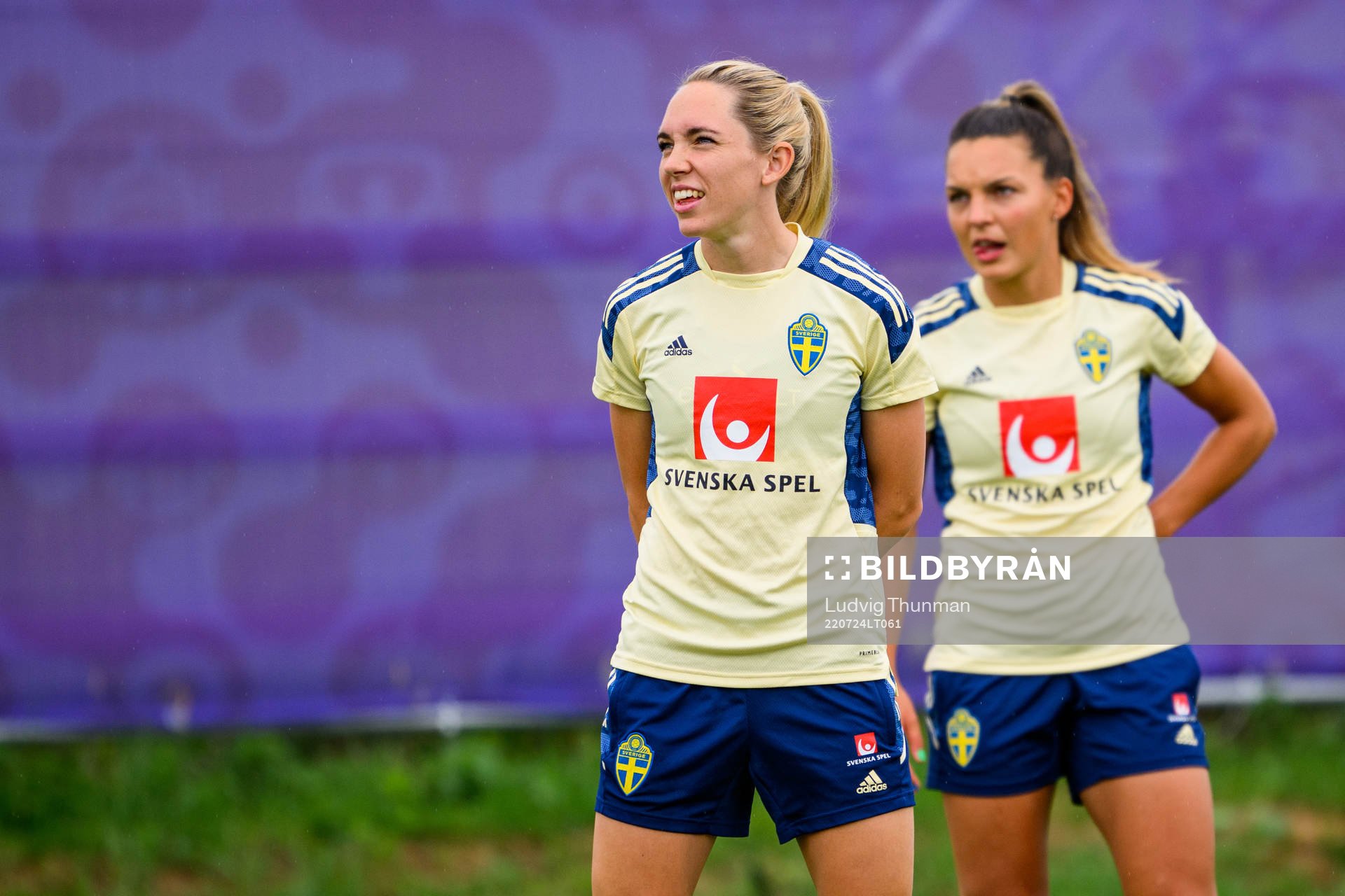 Elin Rubensson and Johanna Rytting Kaneryd of the Swedish