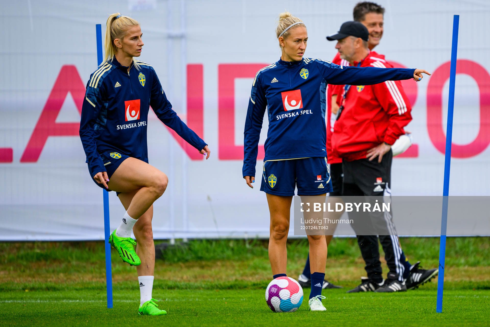 Sofia Jakobsson, Emma Kullberg and Peter Gerhardsson, head