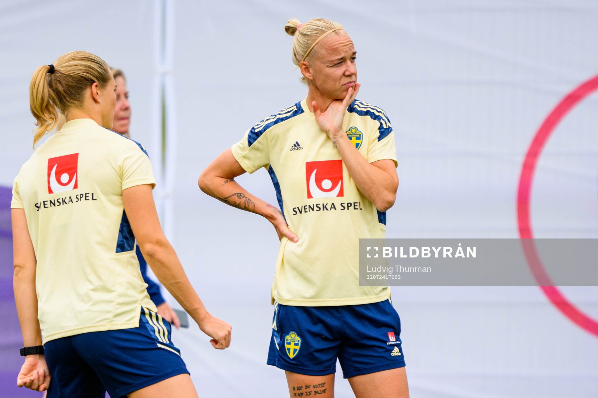 Caroline Seger of the Swedish women's national football