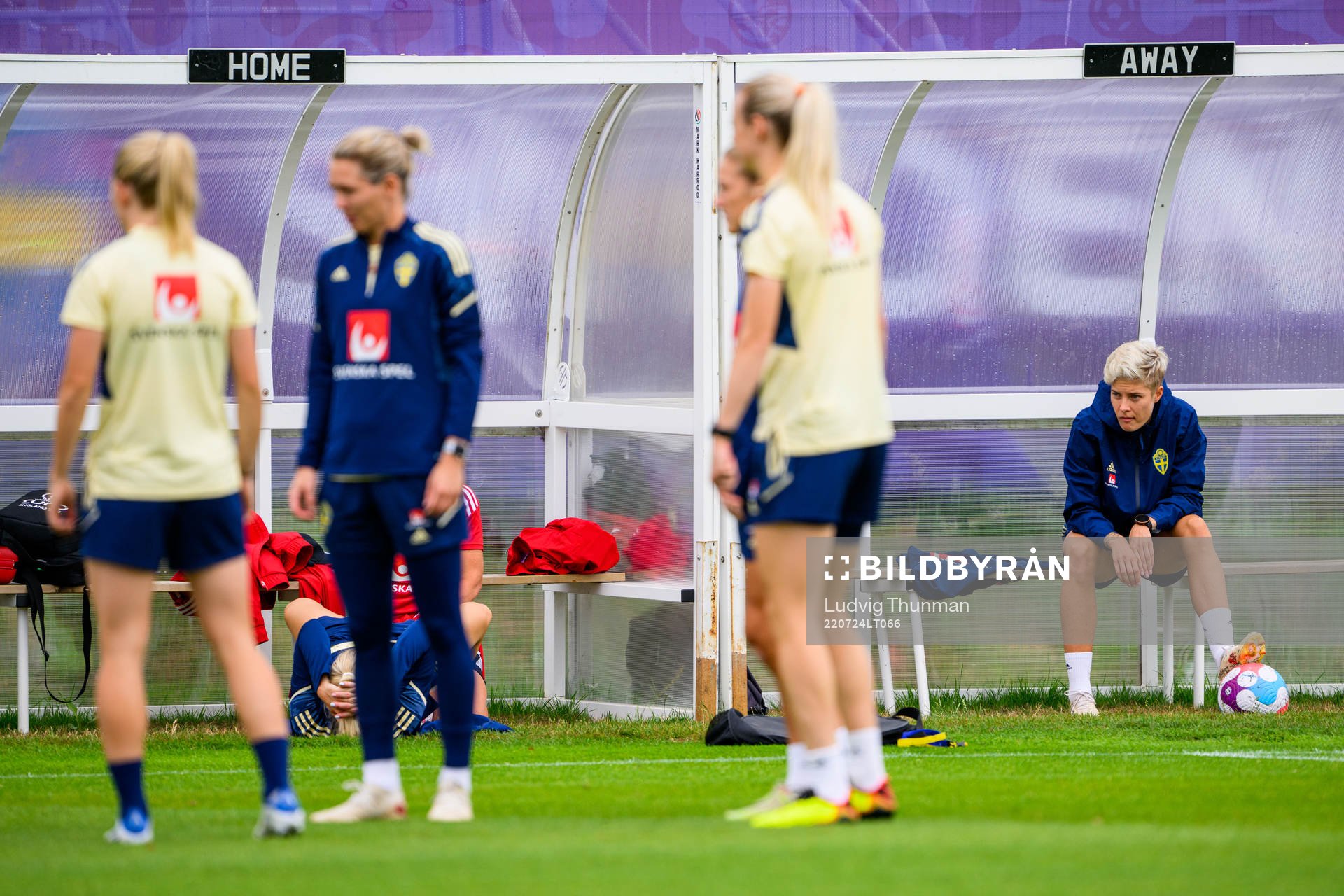 Lina Hurtig of the Swedish women's national football team
