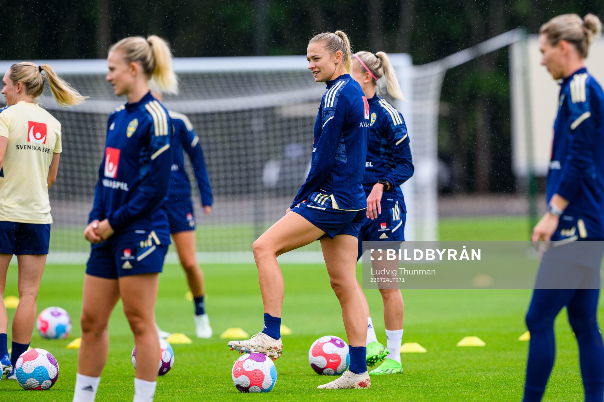 Fridolina Rolfö of the Swedish women's national football