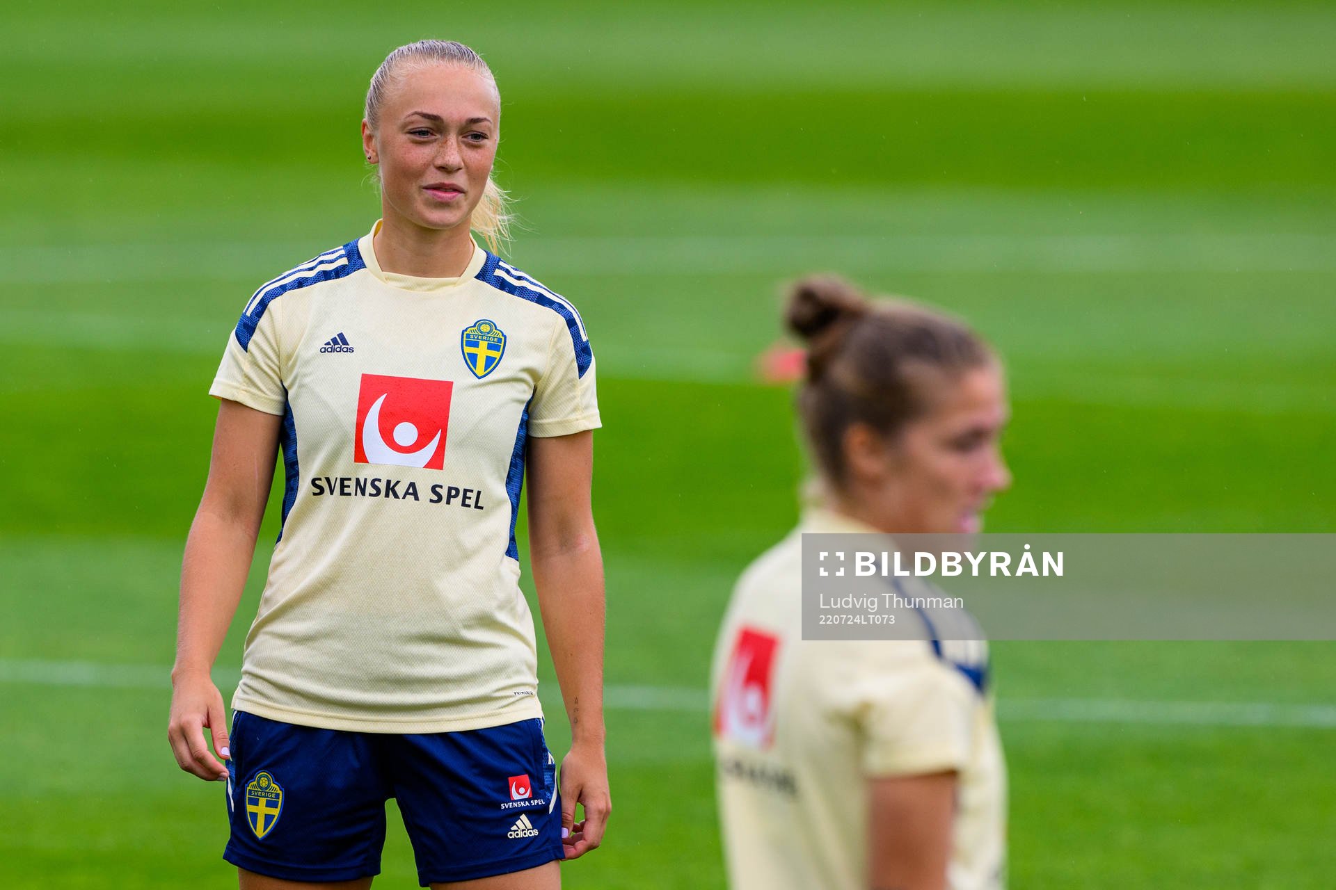Hanna Bennison of the Swedish women's national football