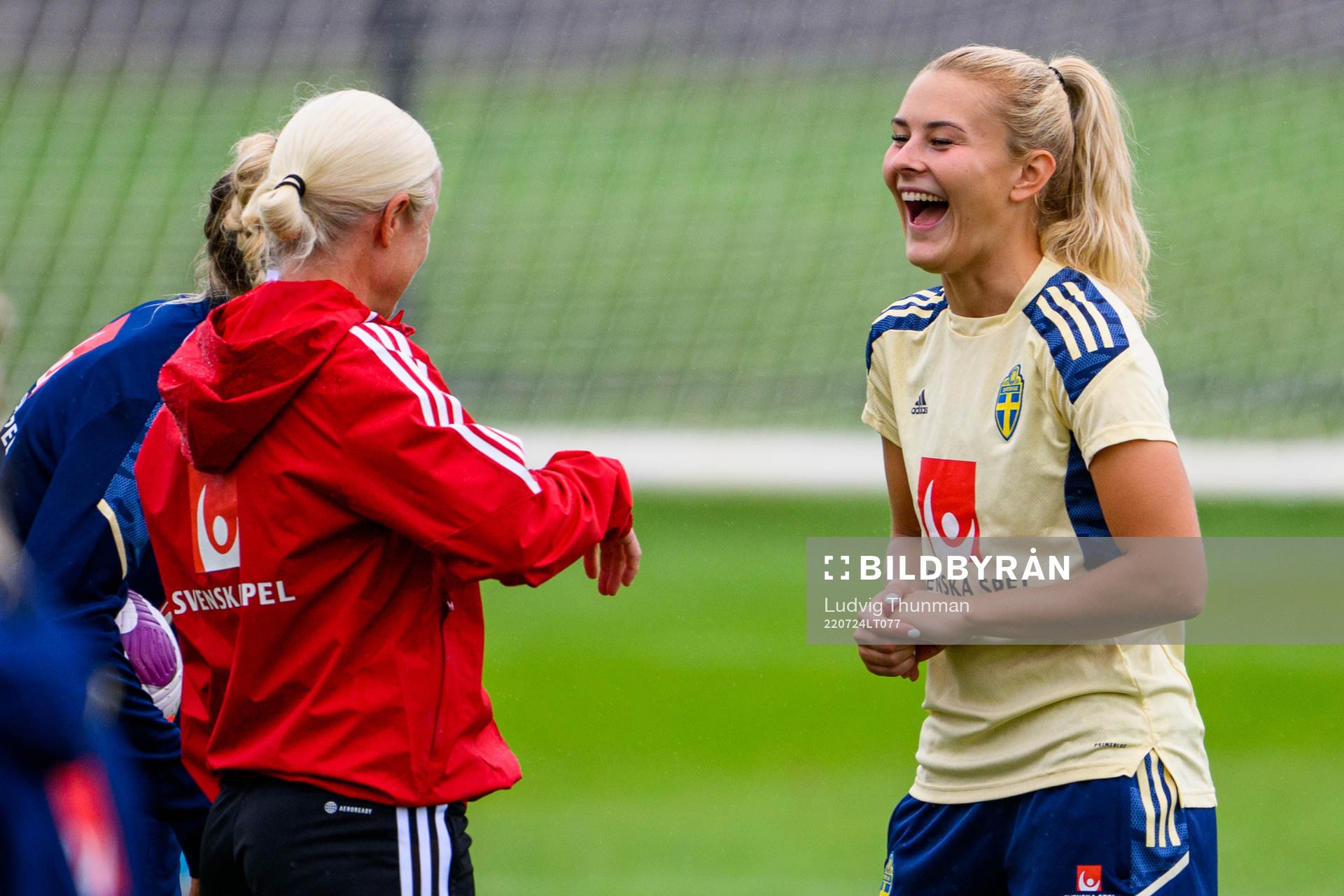 Amanda Nilden of the Swedish women's national football team