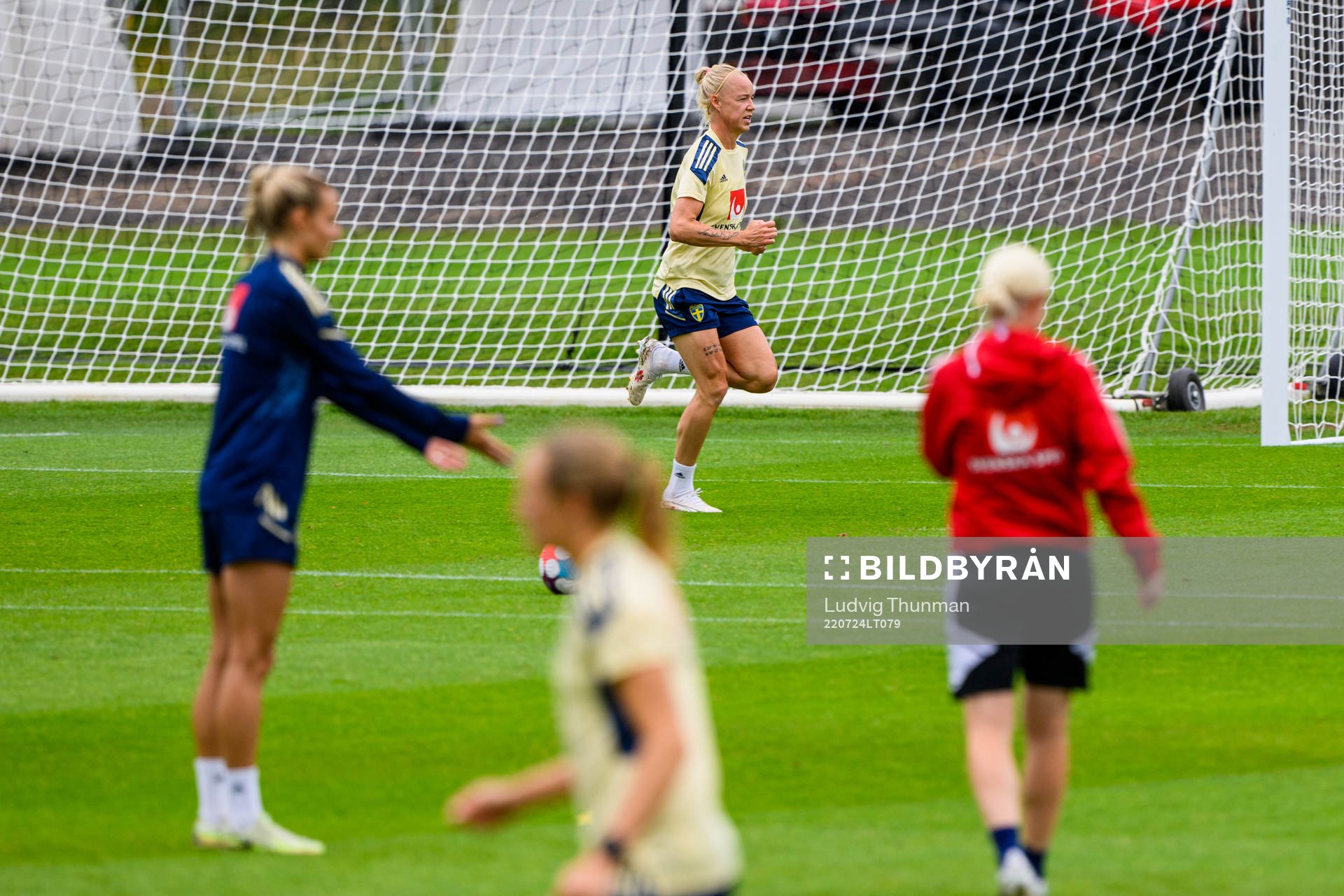 Caroline Seger of the Swedish women's national football