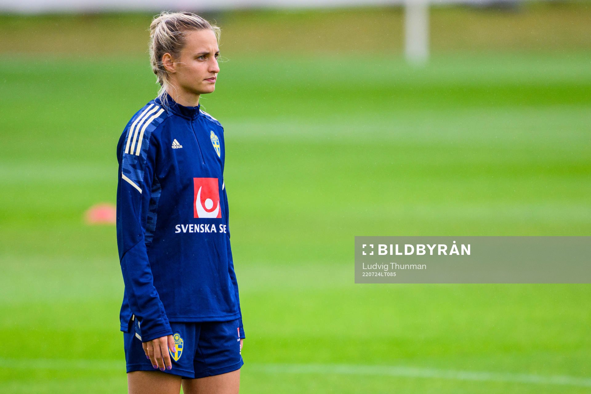 Nathalie Björn of the Swedish women's national football