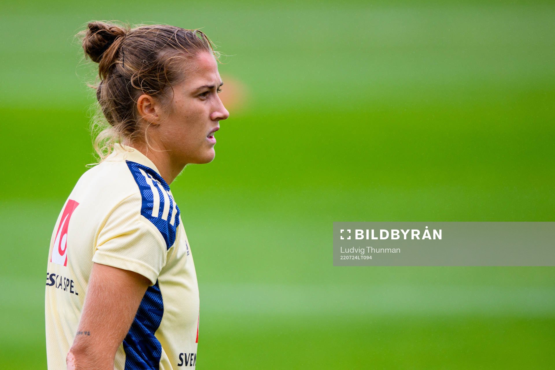 Filippa Angeldahl of the Swedish women's national football