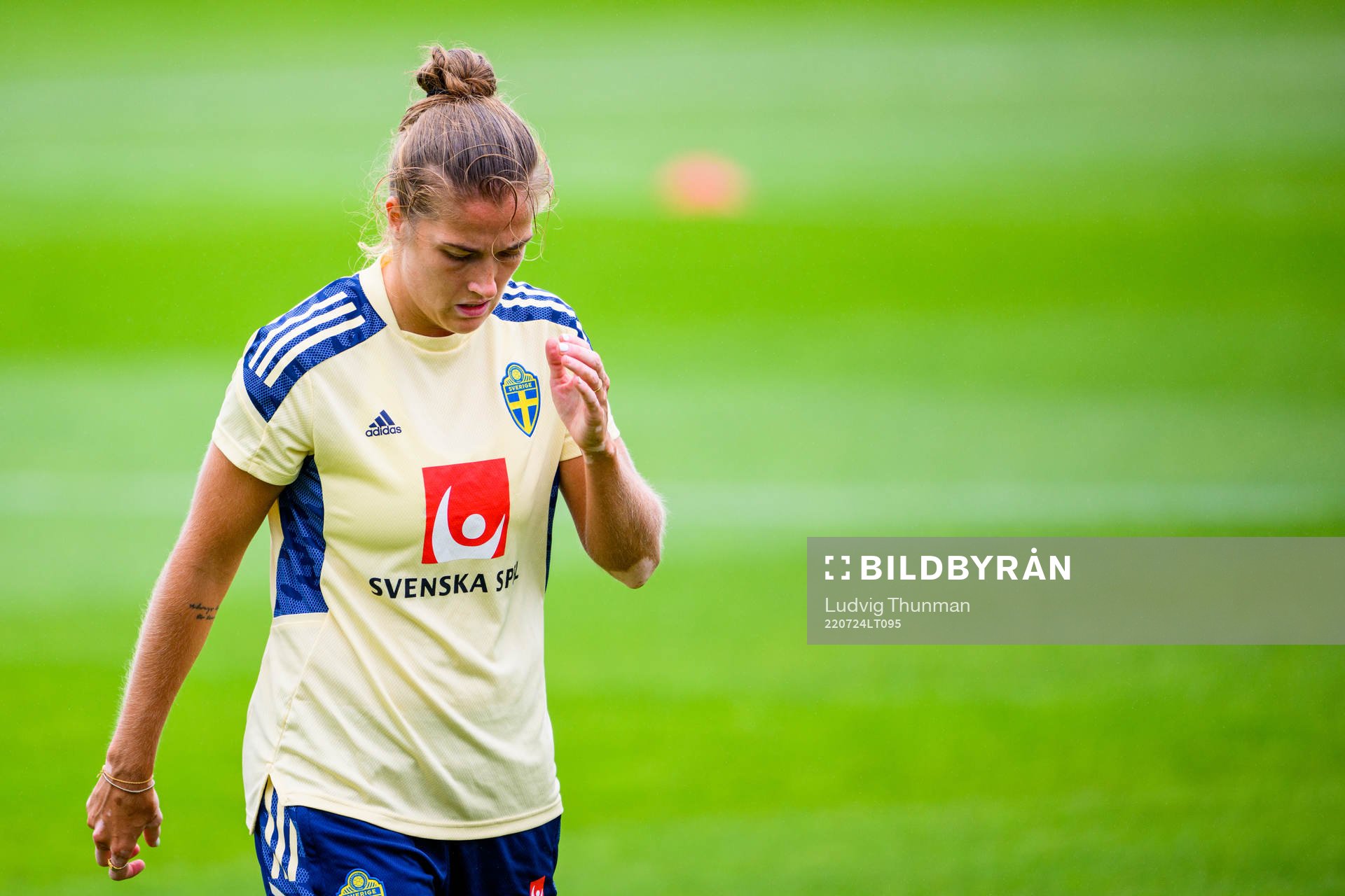 Filippa Angeldahl of the Swedish women's national football