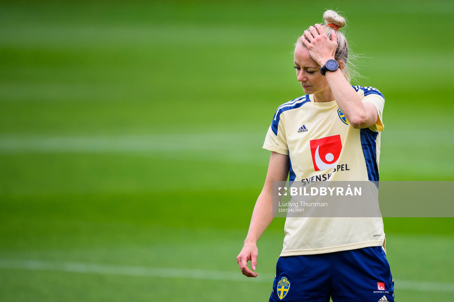 Amanda Ilestedt of the Swedish women's national football