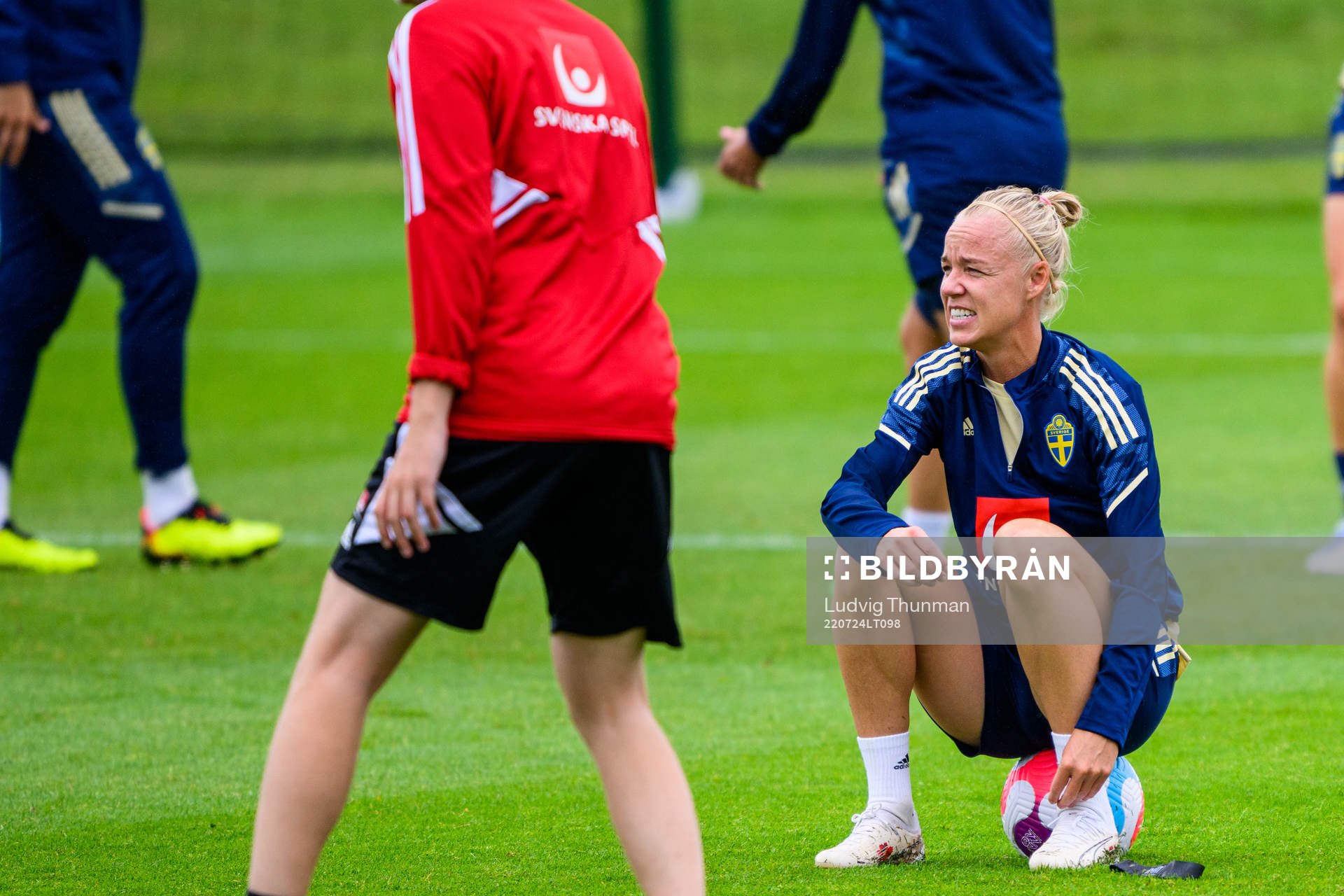 Caroline Seger of the Swedish women's national football