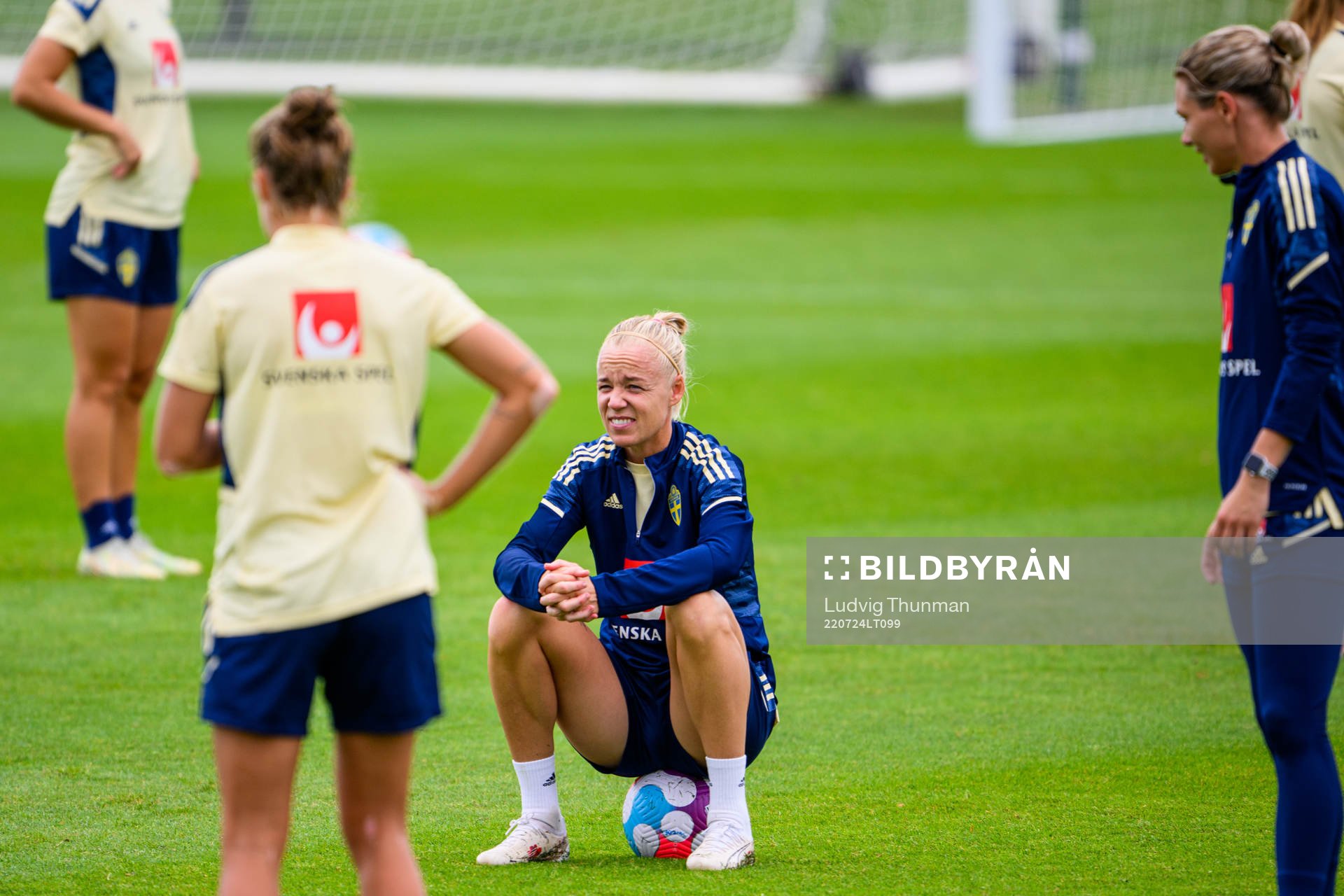 Caroline Seger of the Swedish women's national football