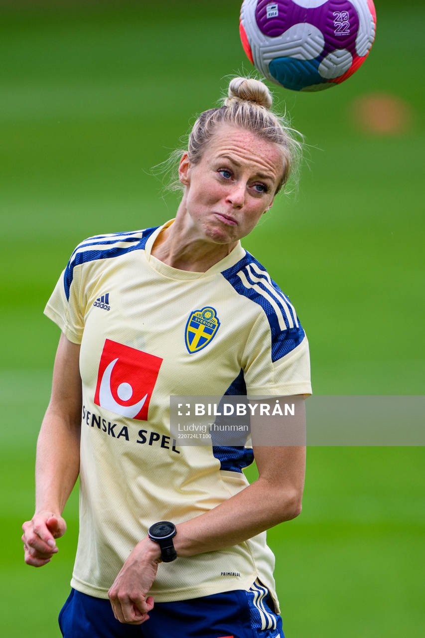 Amanda Ilestedt of the Swedish women's national football