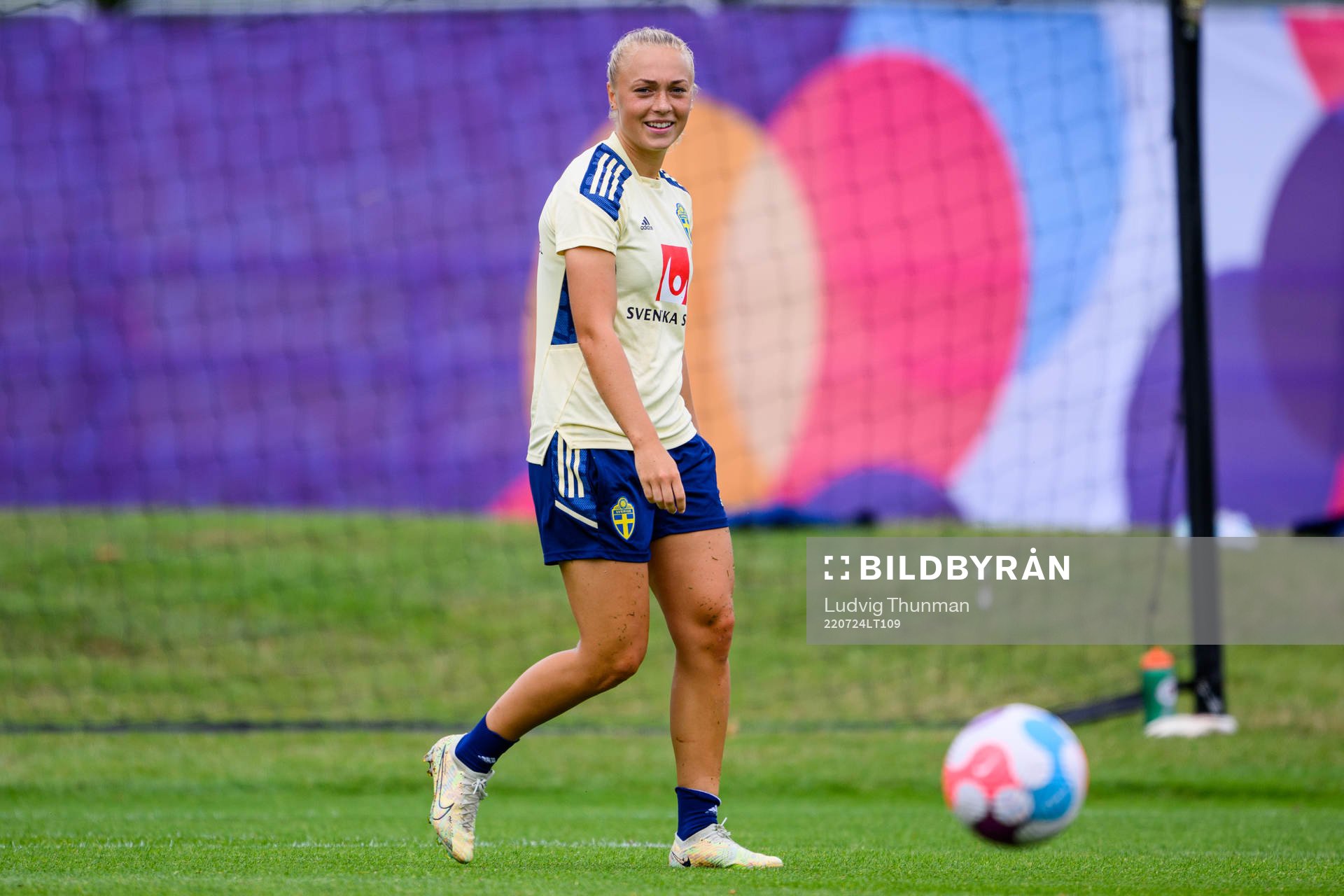 Hanna Bennison of the Swedish women's national football