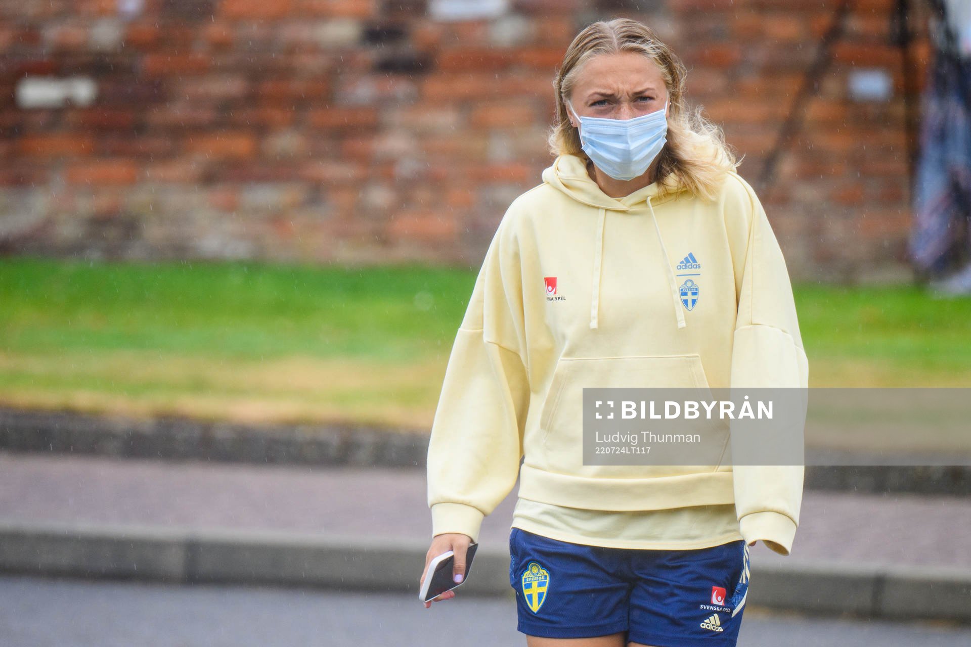 Hanna Bennison of the Swedish women's national football
