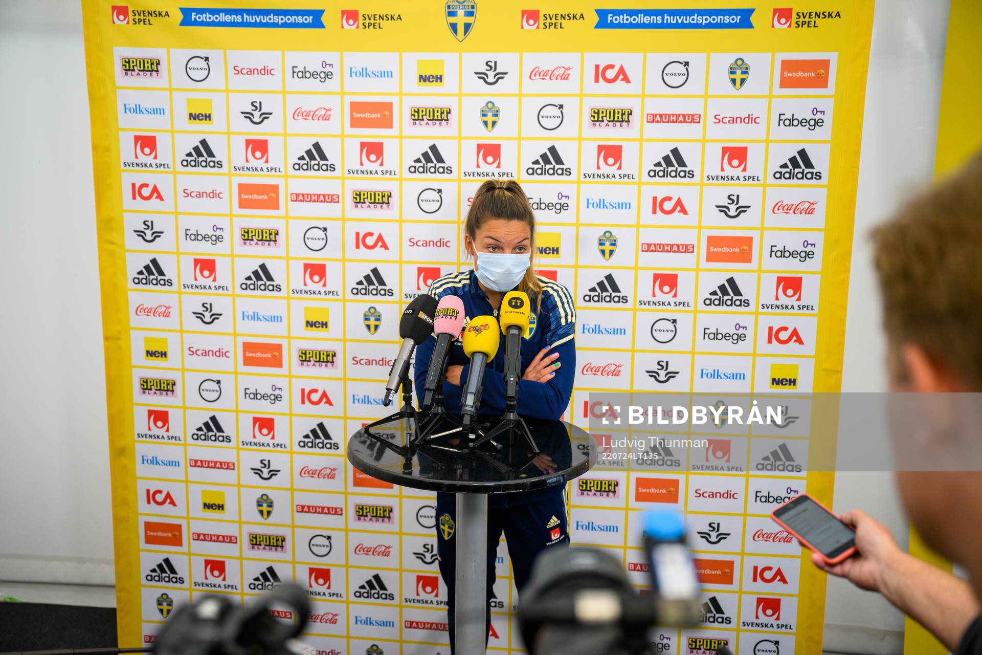 Johanna Rytting Kaneryd of the Swedish women's national