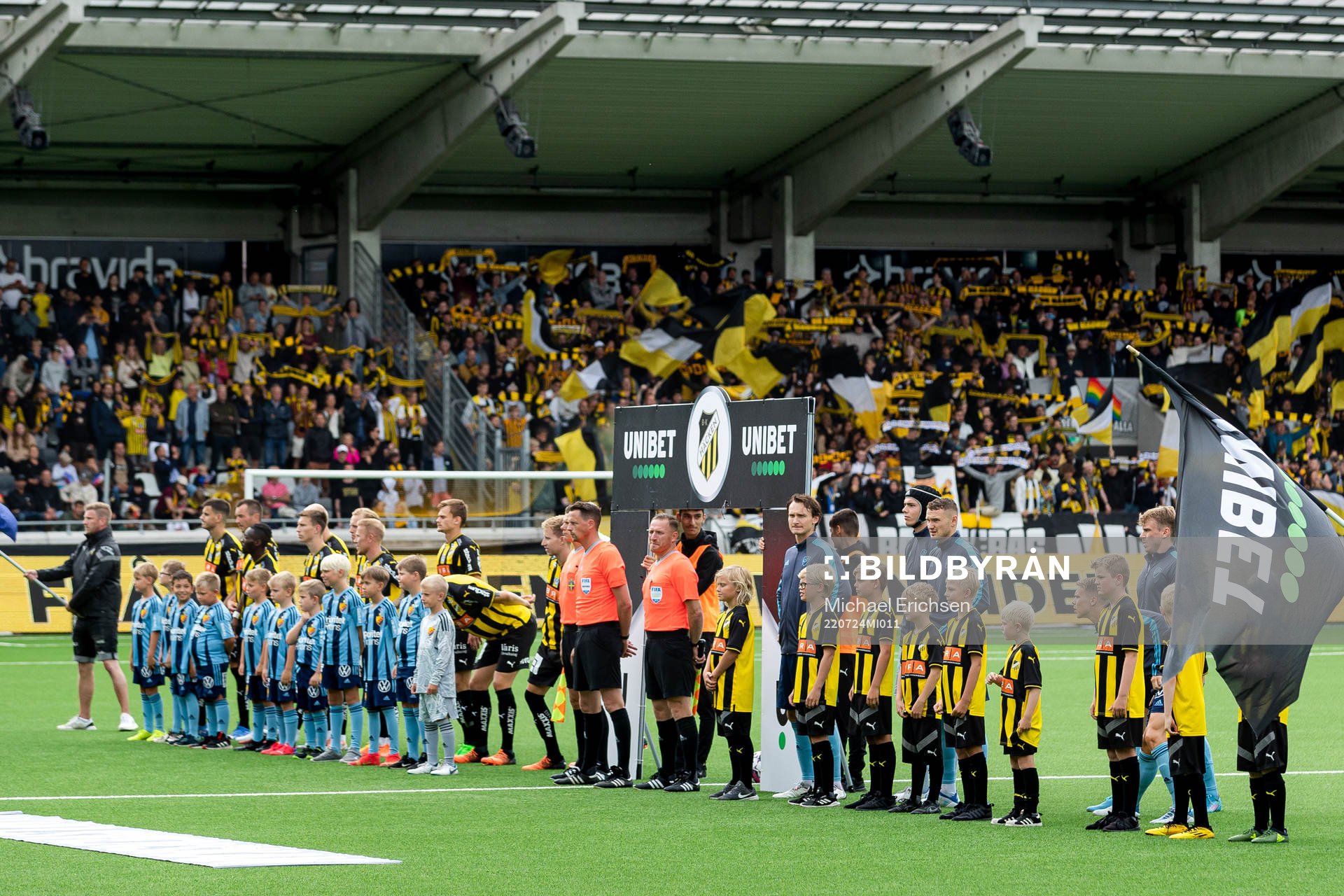 Häckens och Djurgårdens spelare