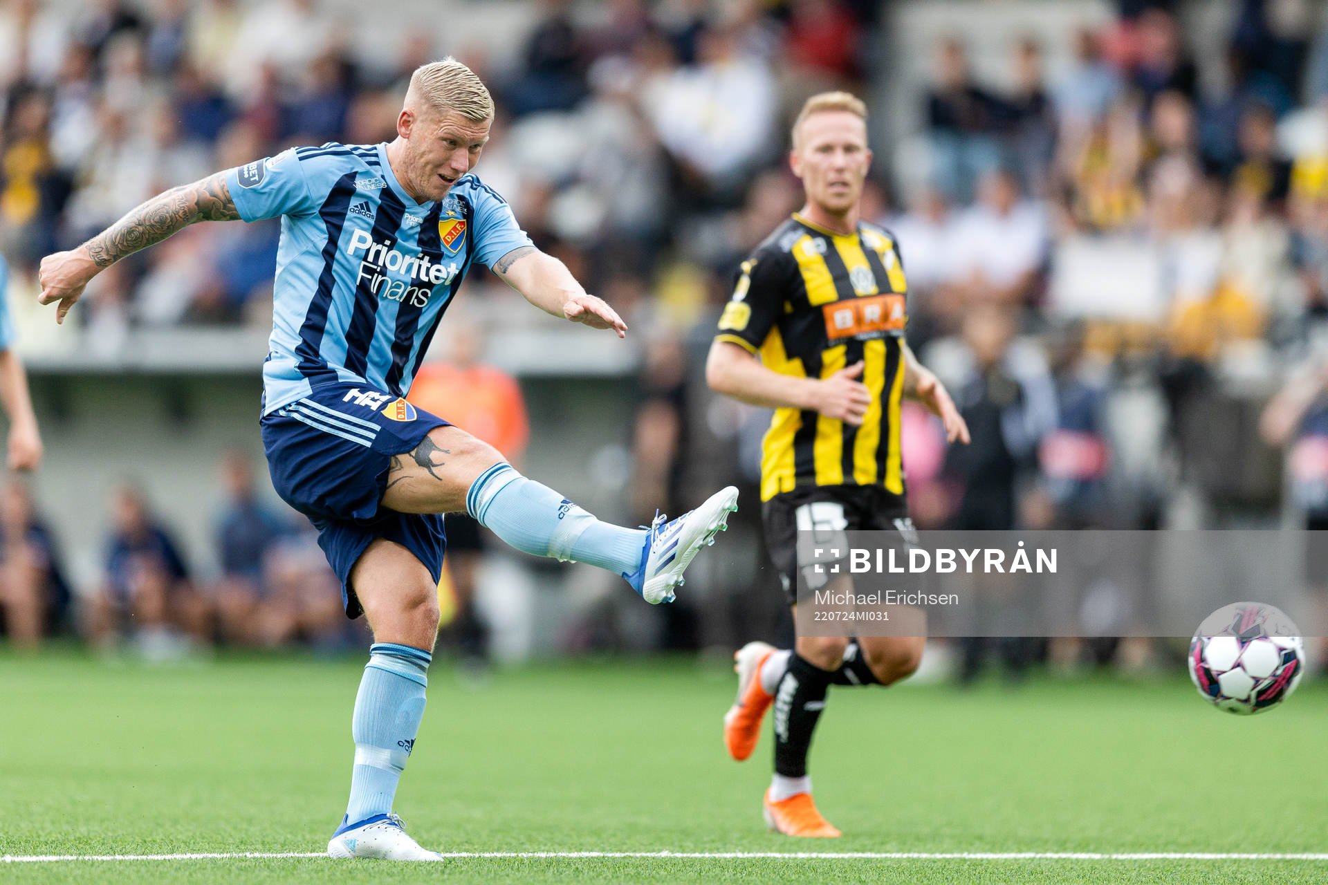 Djurgårdens Victor Edvardsen