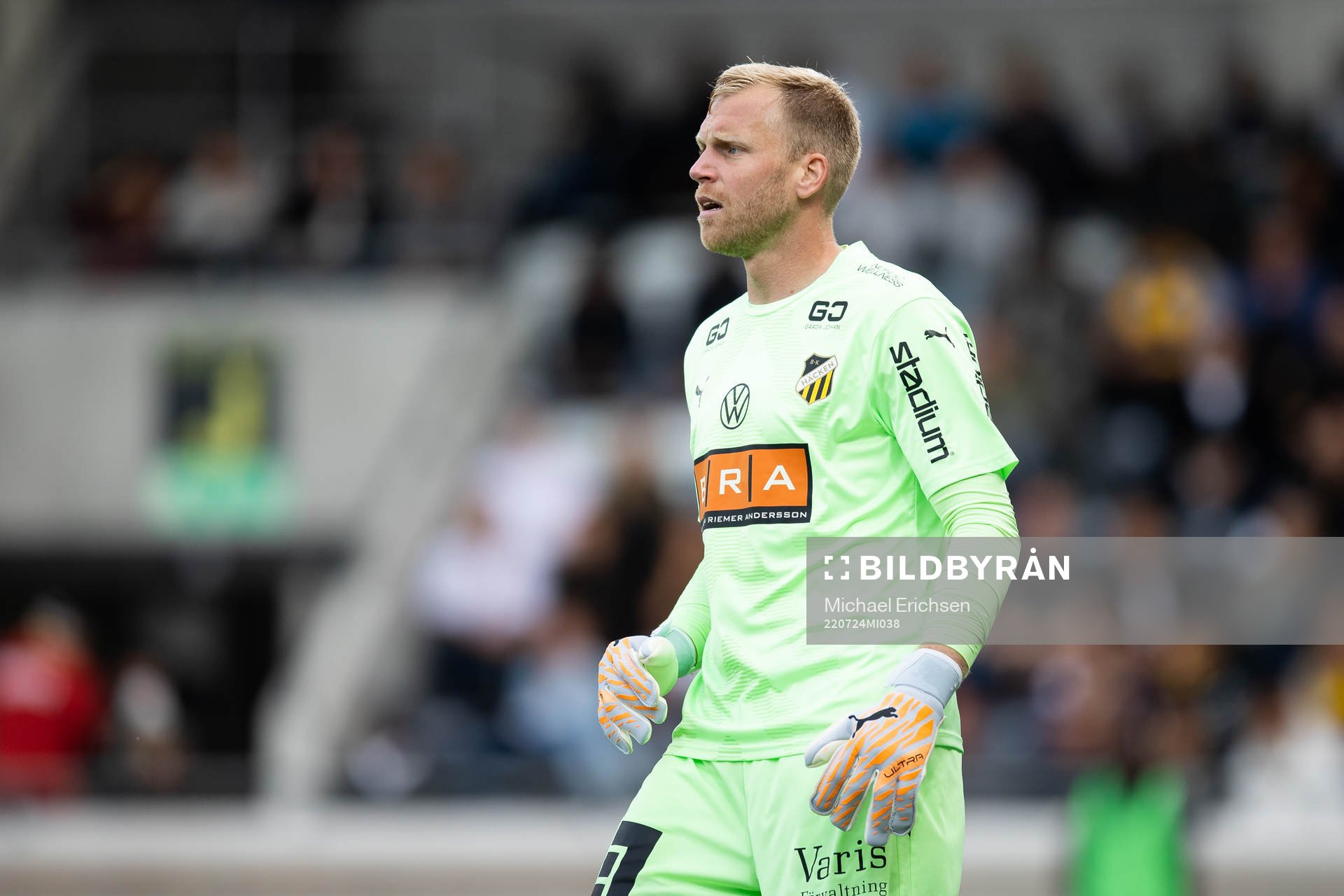 Häckens målvakt Peter Abrahamsson