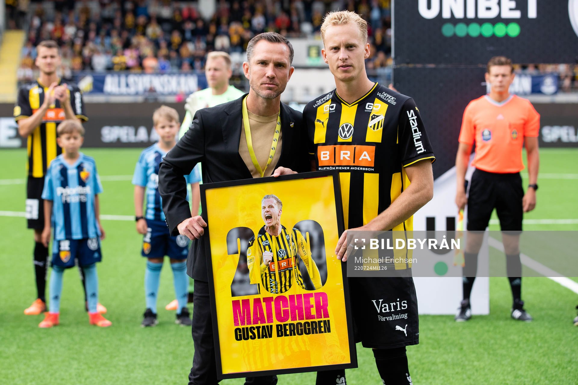 Häckens Gustav Berggren uppmärksammas för 200 spelade