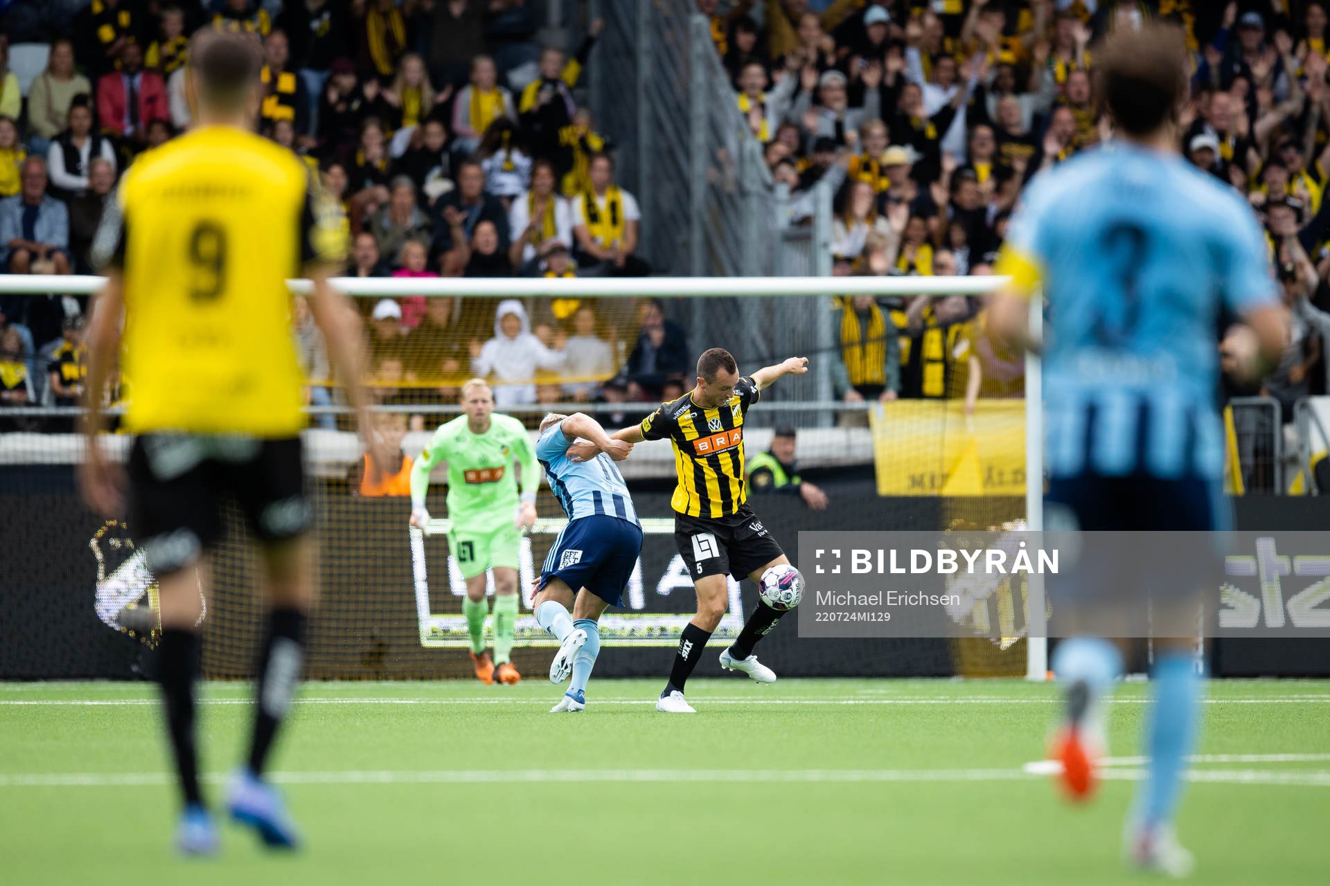 Djurgårdens Victor Edvardsen