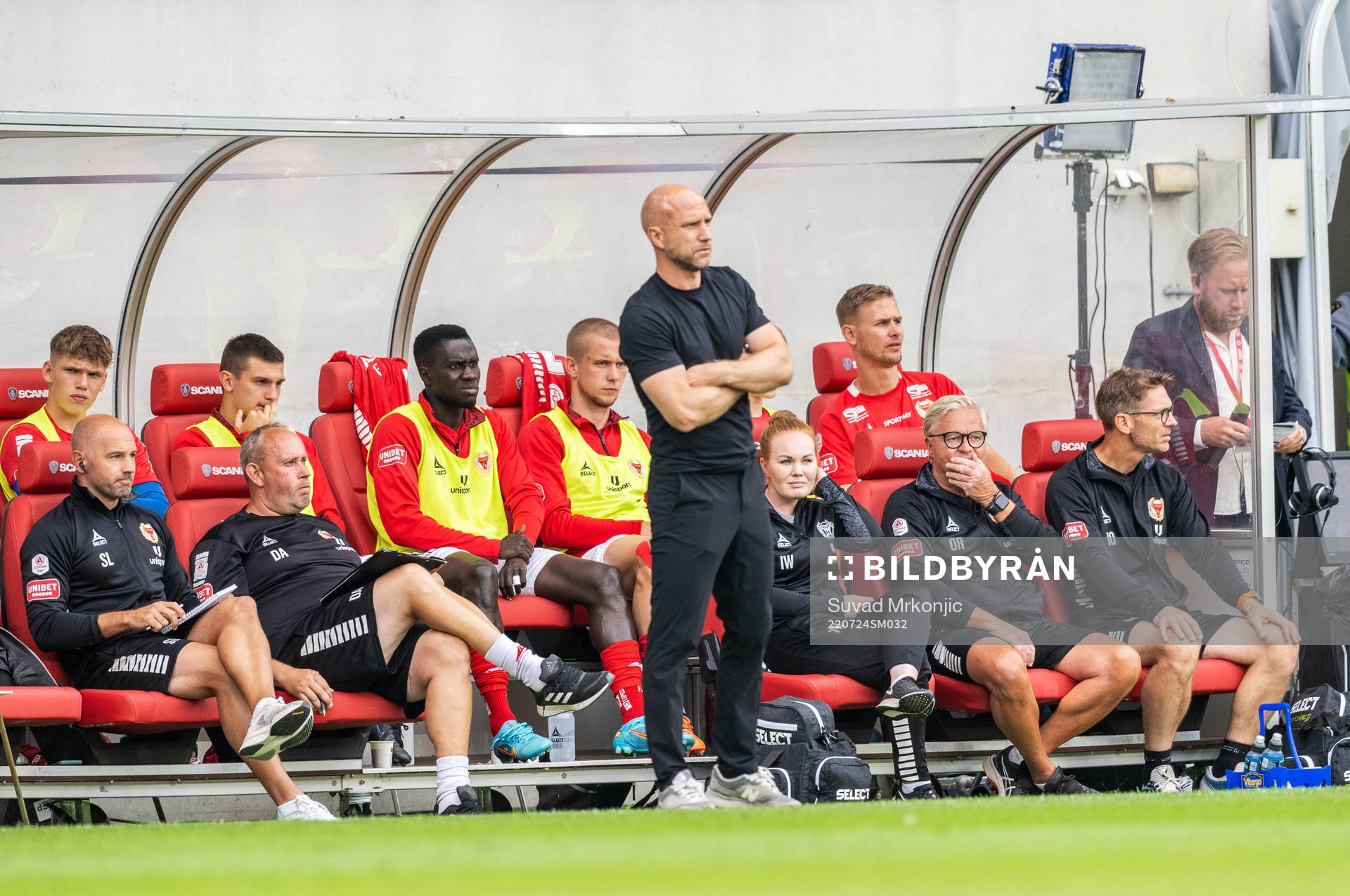 Kalmars tränare Henrik Rydström