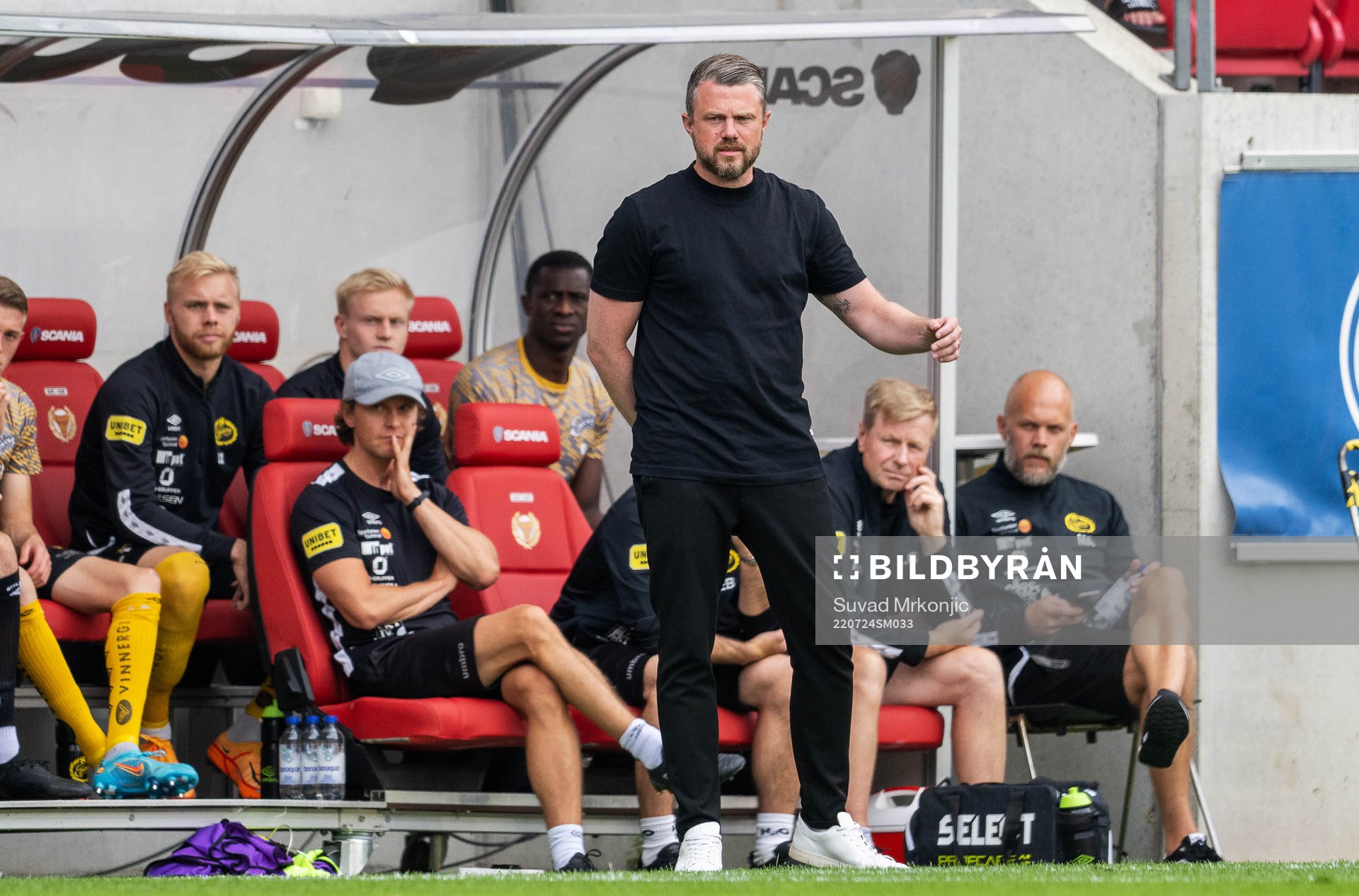 Elfsborgs manager Jimmy Thelin