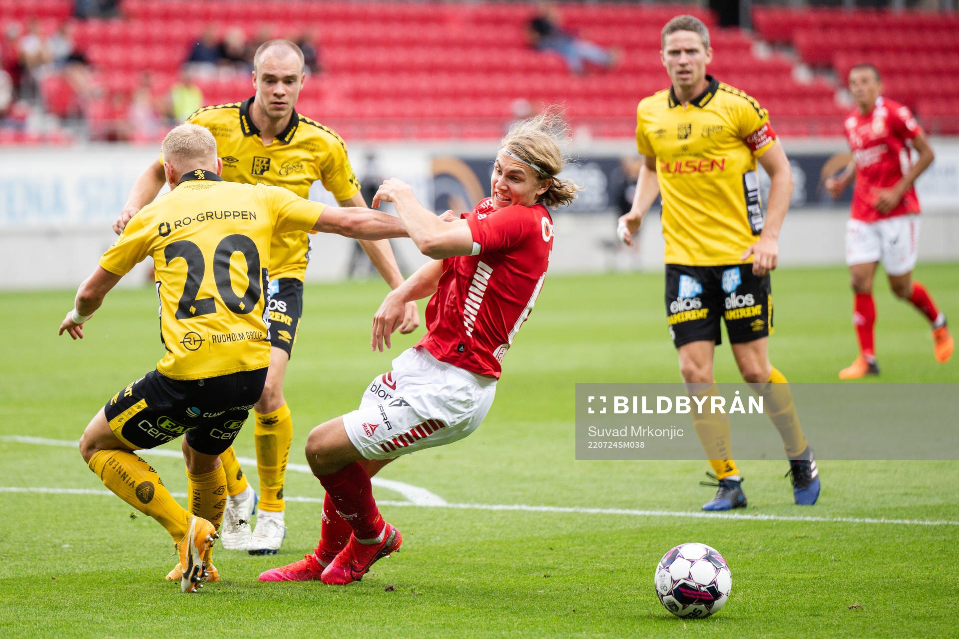 Elfsborgs Simon Strand och Kalmars Sebastian Nanasi