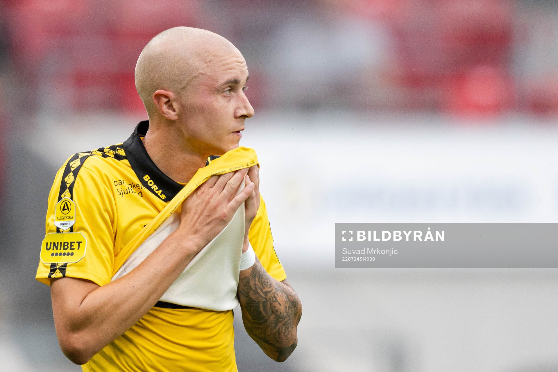 Elfsborgs Sebastian Holmen deppar