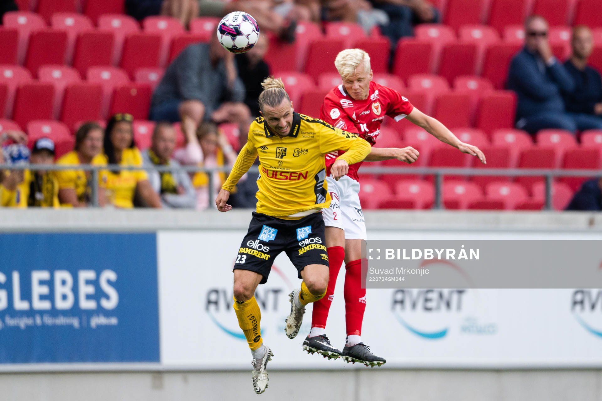 Elfsborgs Niklas Hult och Kalmars Axel Lindahl