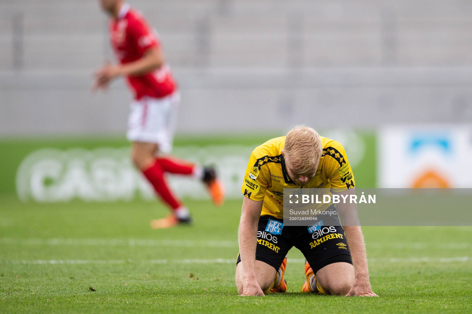 Elfsborgs Sveinn Guðjohnsen deppar