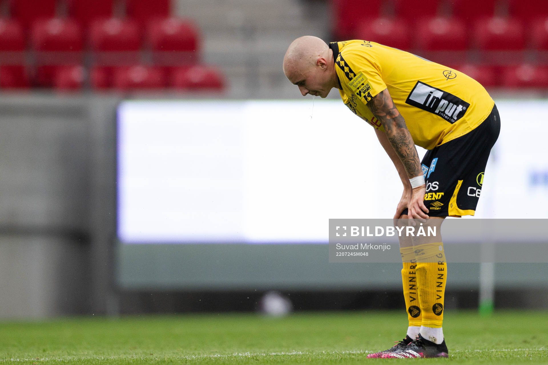 Elfsborgs Sebastian Holmen deppar