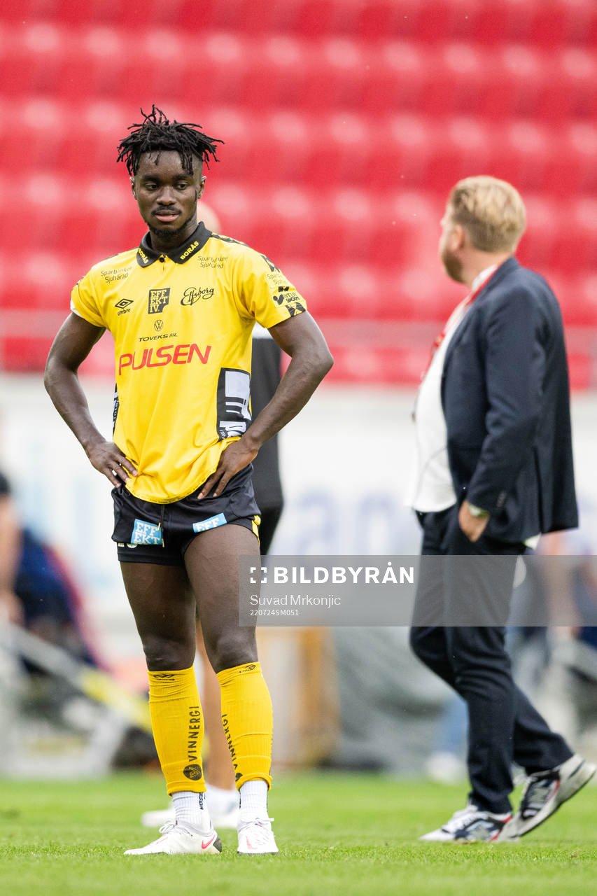 Elfsborgs Emmanuel Boateng deppar